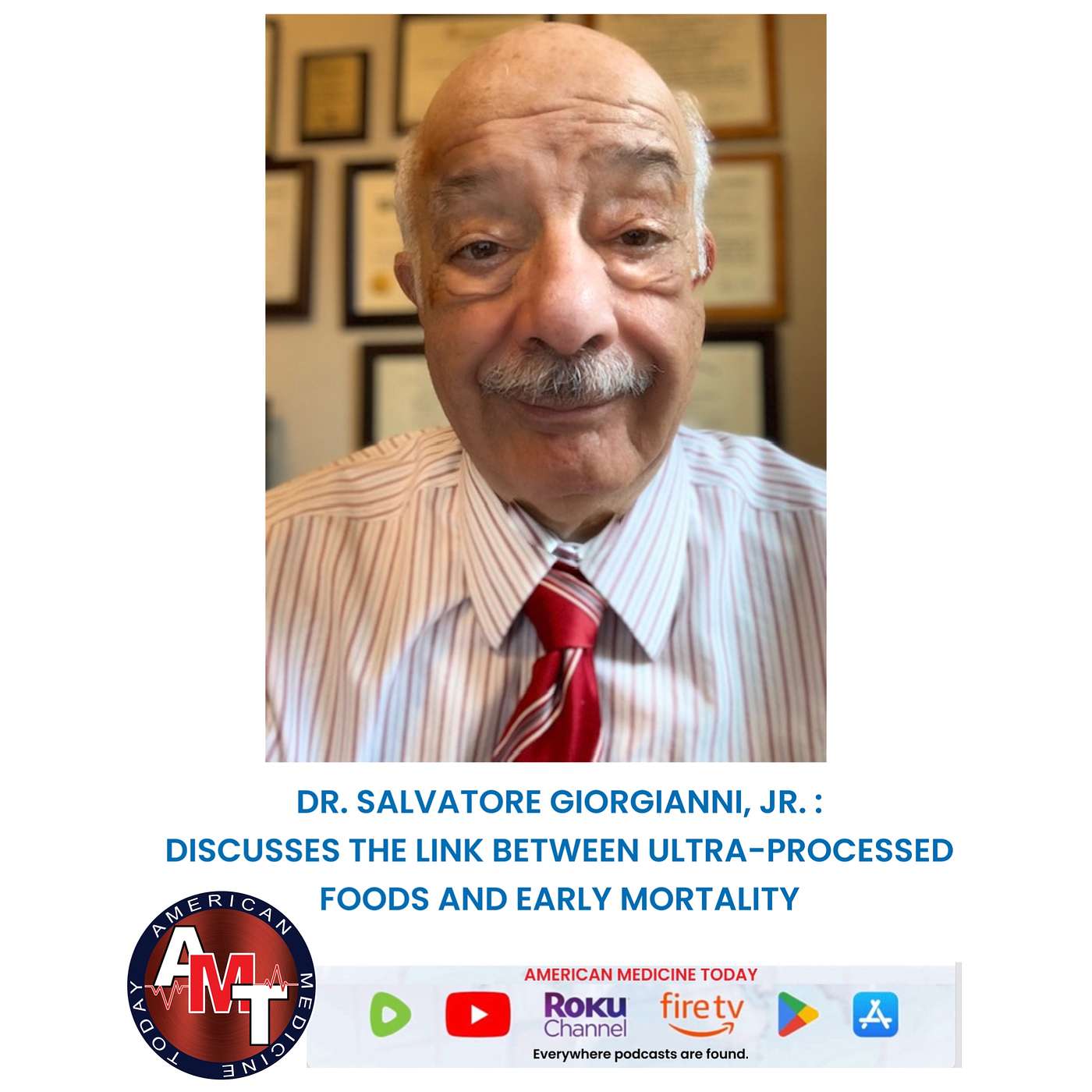 5/17/25 S11 E2700 - DR. SAL - ULTRA-PROCESSED FOODS LINKED TO EARLY DEATH episode artwork