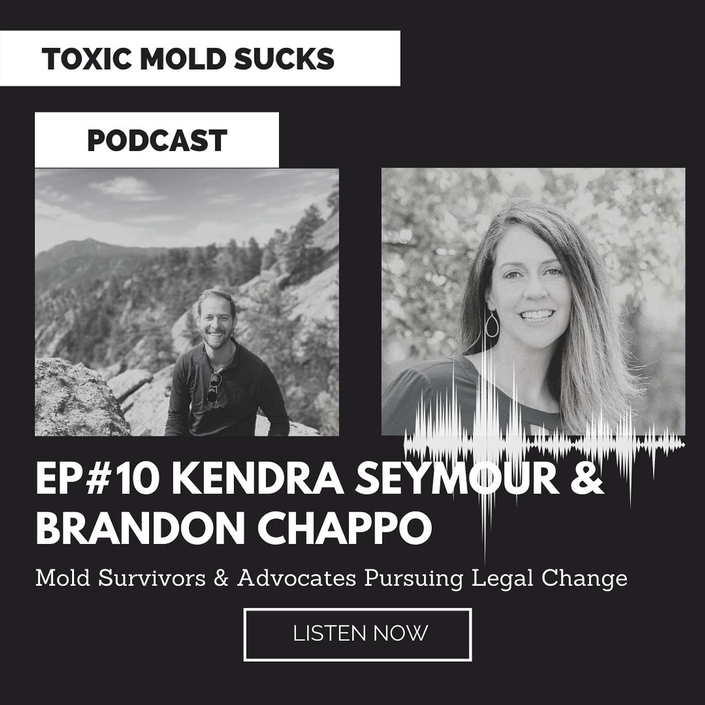 Episode #10 Kendra Seymour and Brandon Chappo and How Their Mold Stories are Helping Them Change Laws