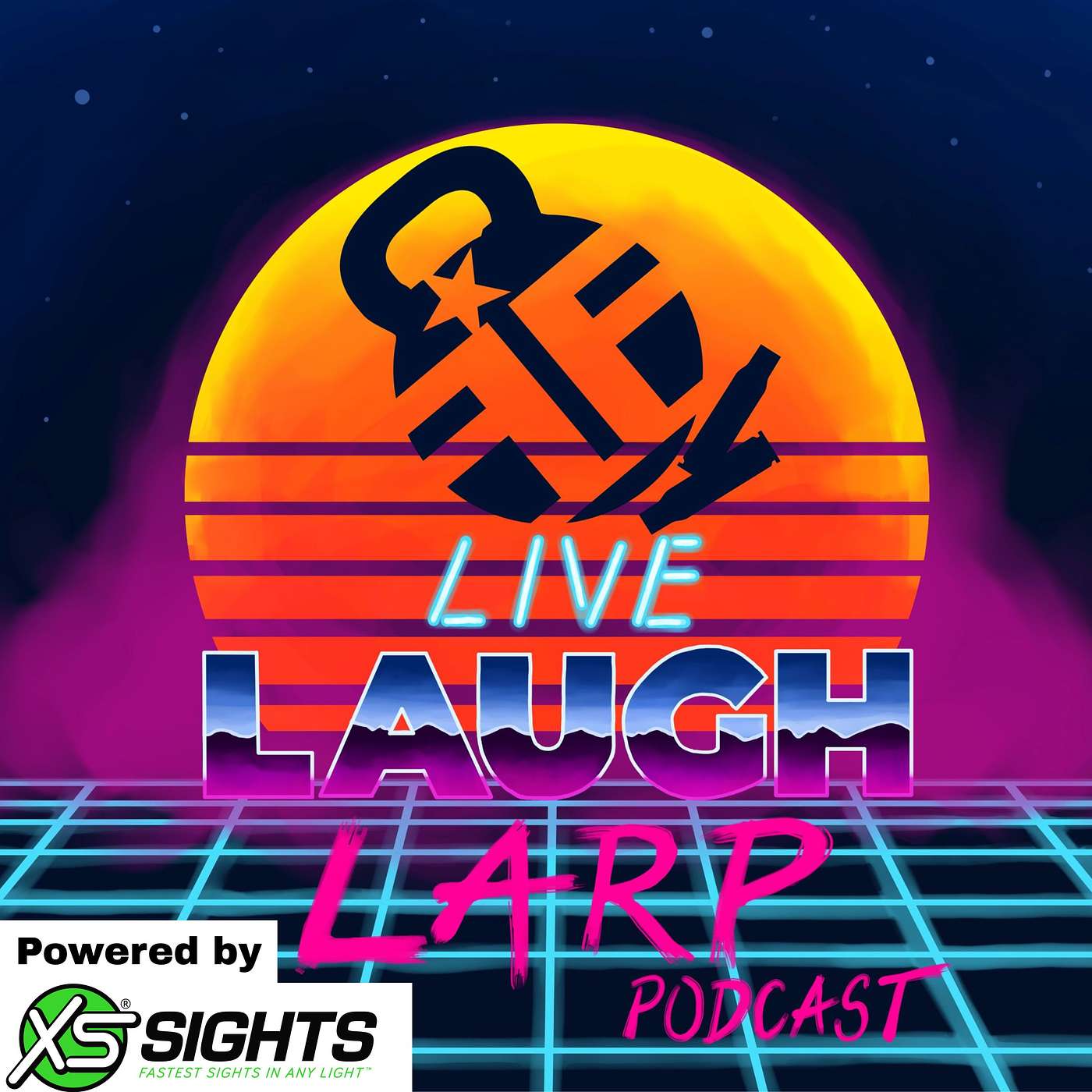Revolvers & Police Nunchucks w/ Chuck Haggard | Live Laugh Larp Podcast Ep. 41 episode artwork