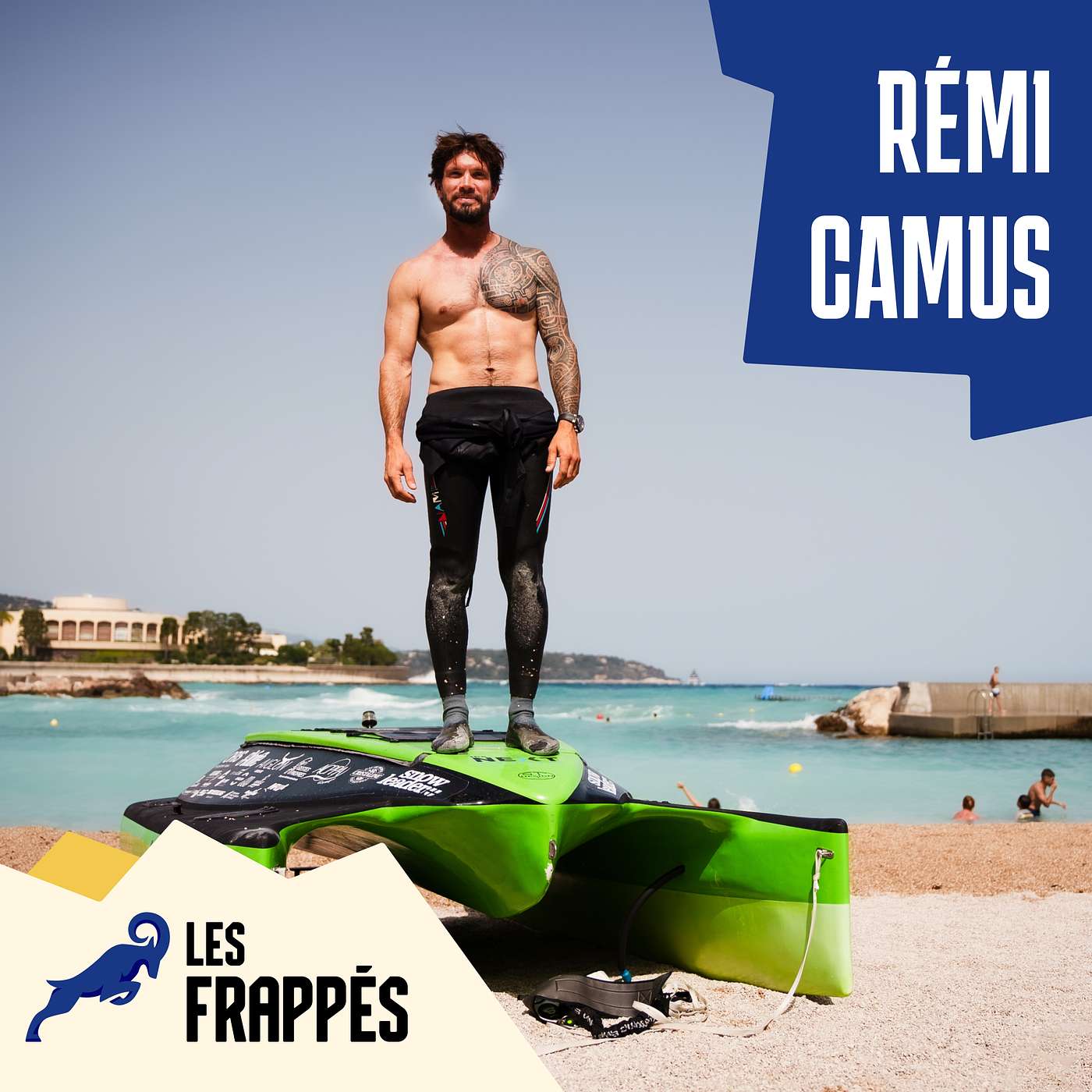 Rémi Camus : 180 km de nage autonome de 