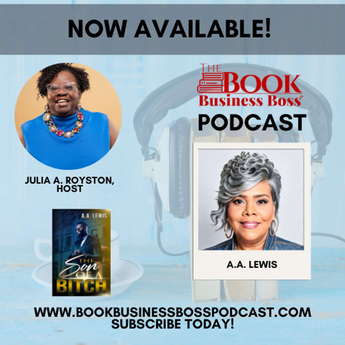 Interview with A.A. Lewis episode artwork