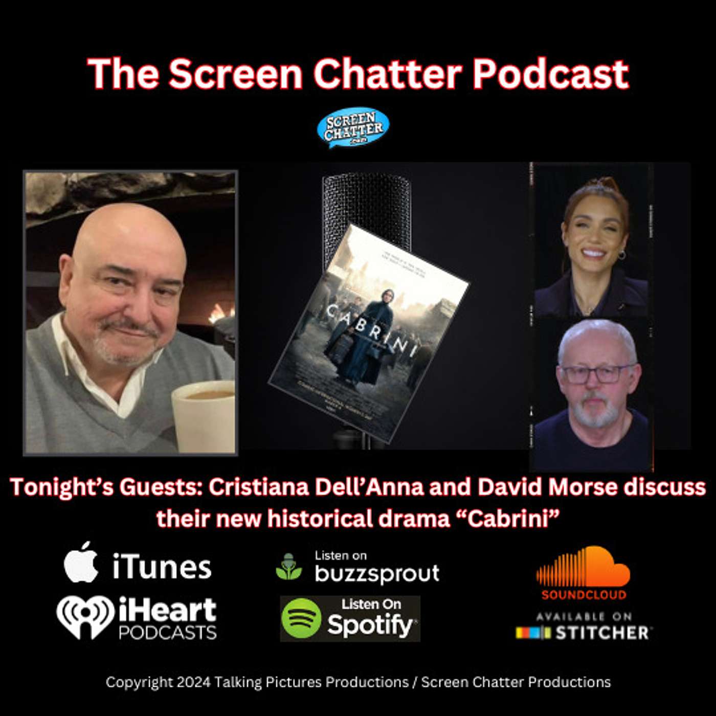 Cristiana Dell’Anna and David Morse - Cabrini
