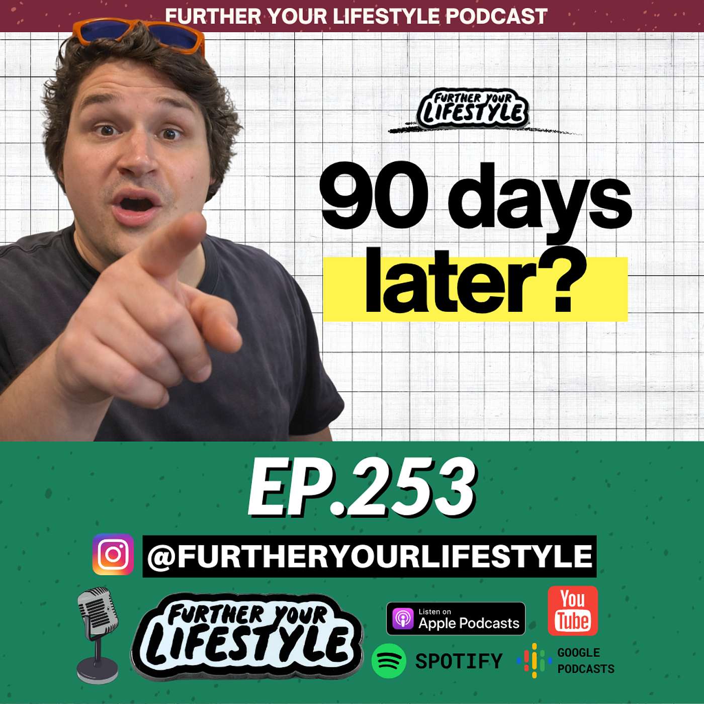 The 90-Day Pulse Check | EP. 253 | Further Your Lifestyle Podcast