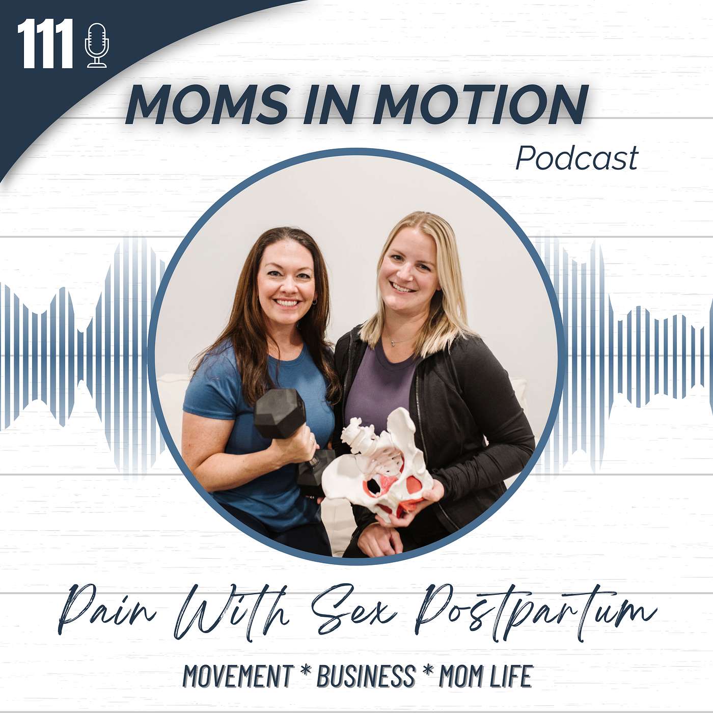 #111: Pain with Sex Postpartum - Everything You Need to Know But Were too Embarrassed to Ask episode artwork
