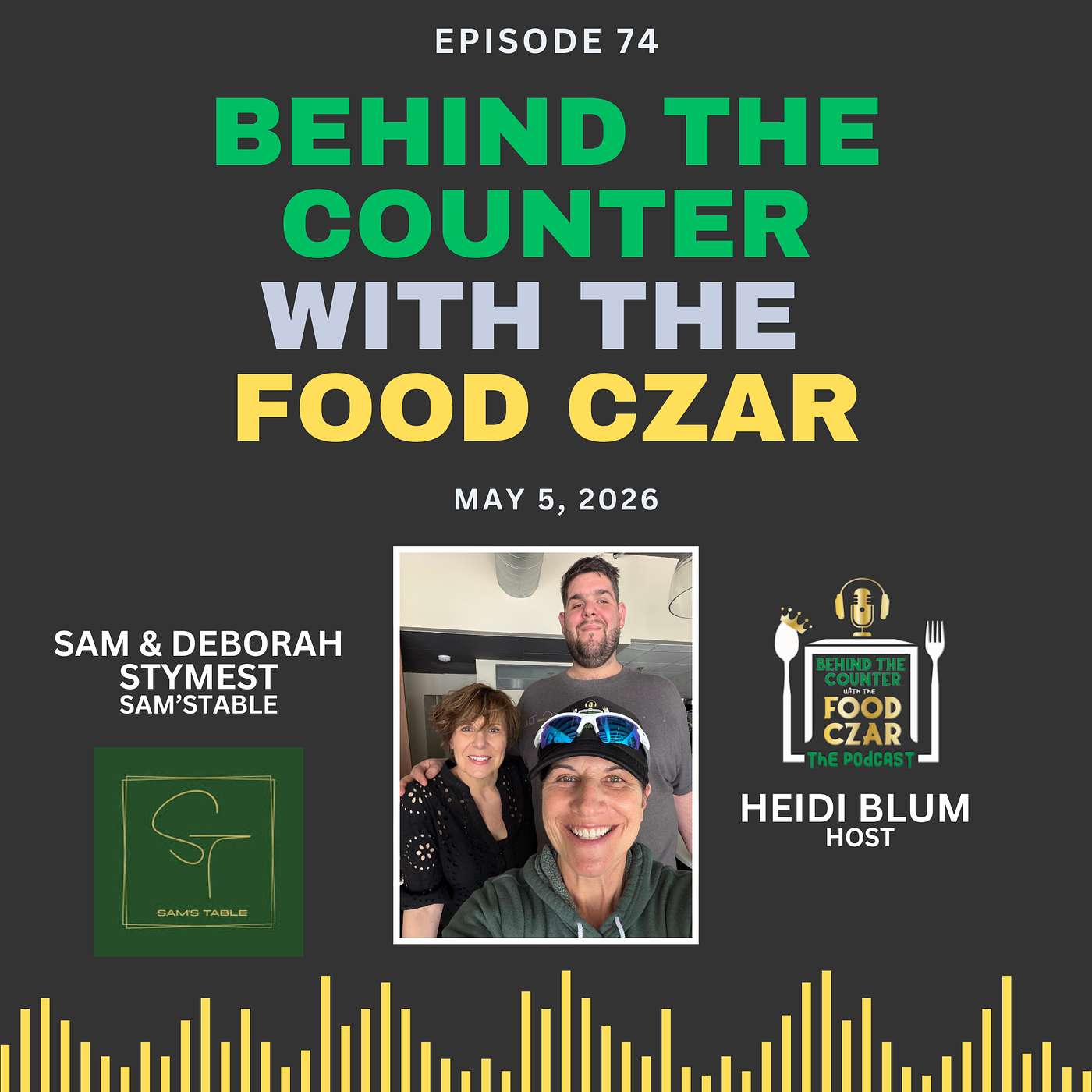 Episode 74 - Mother’s Day Edition: Deborah & Sam Stymest of Sam’s Table episode artwork