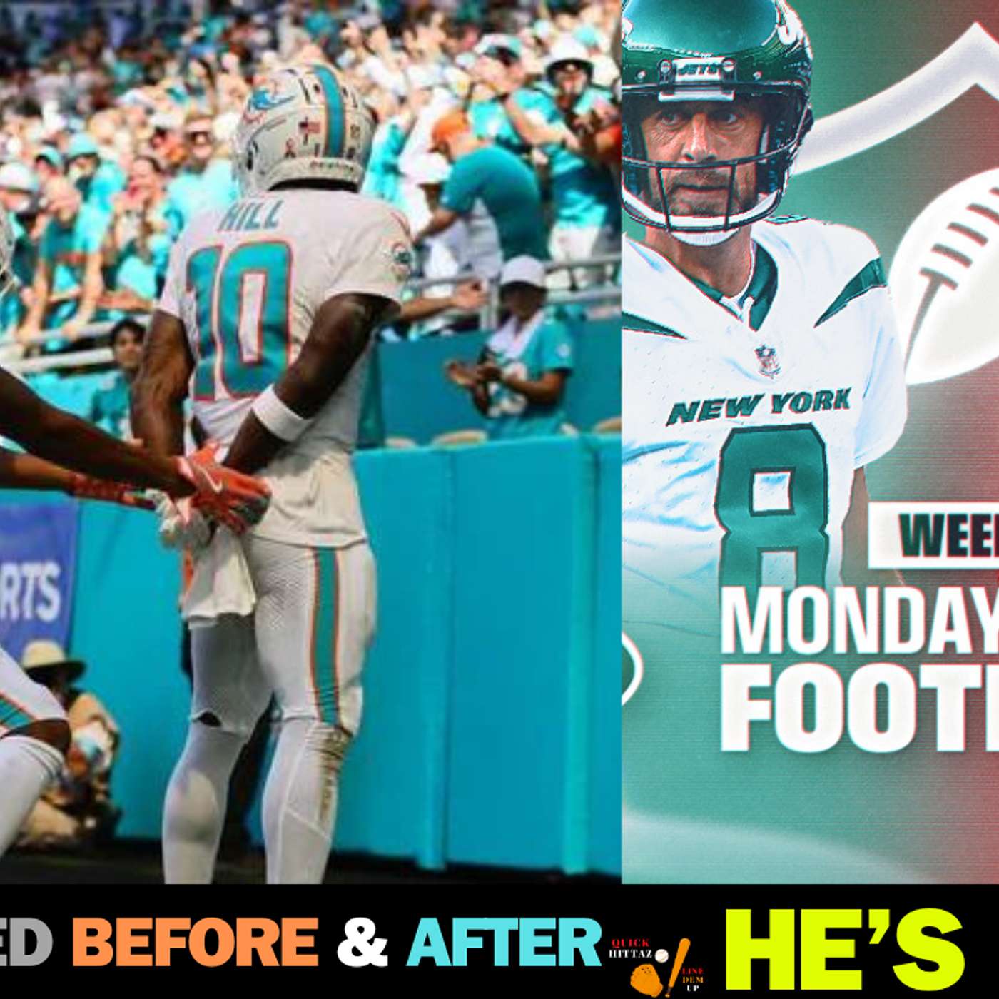 NFL STAR TYREEK HILL DETAINED BEFORE GAME) NFL WEEK 1 RECAP) (G.S.Q.H.) Let's Talk About It! episode artwork