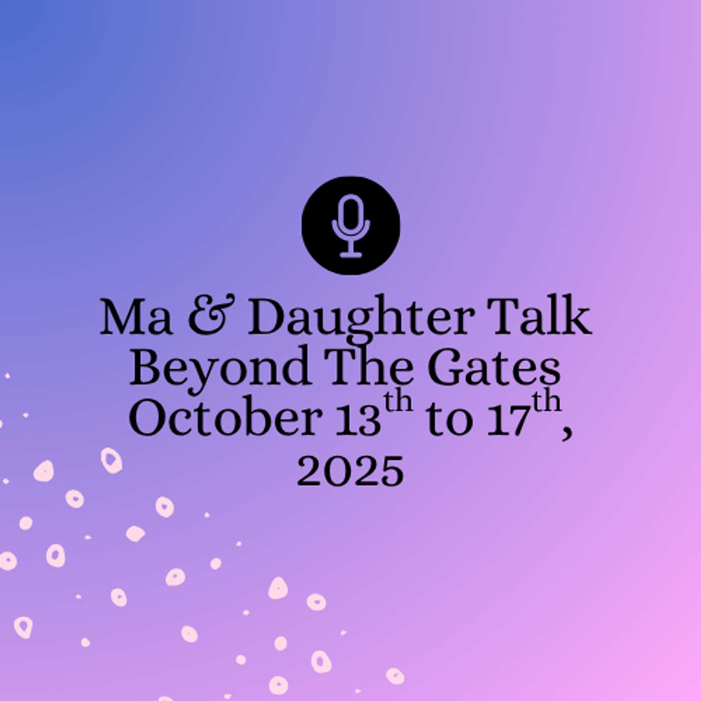 Desperation, Unforgiveable, Conning The Rich | Beyond The Gates October 13th to 17th, 2025