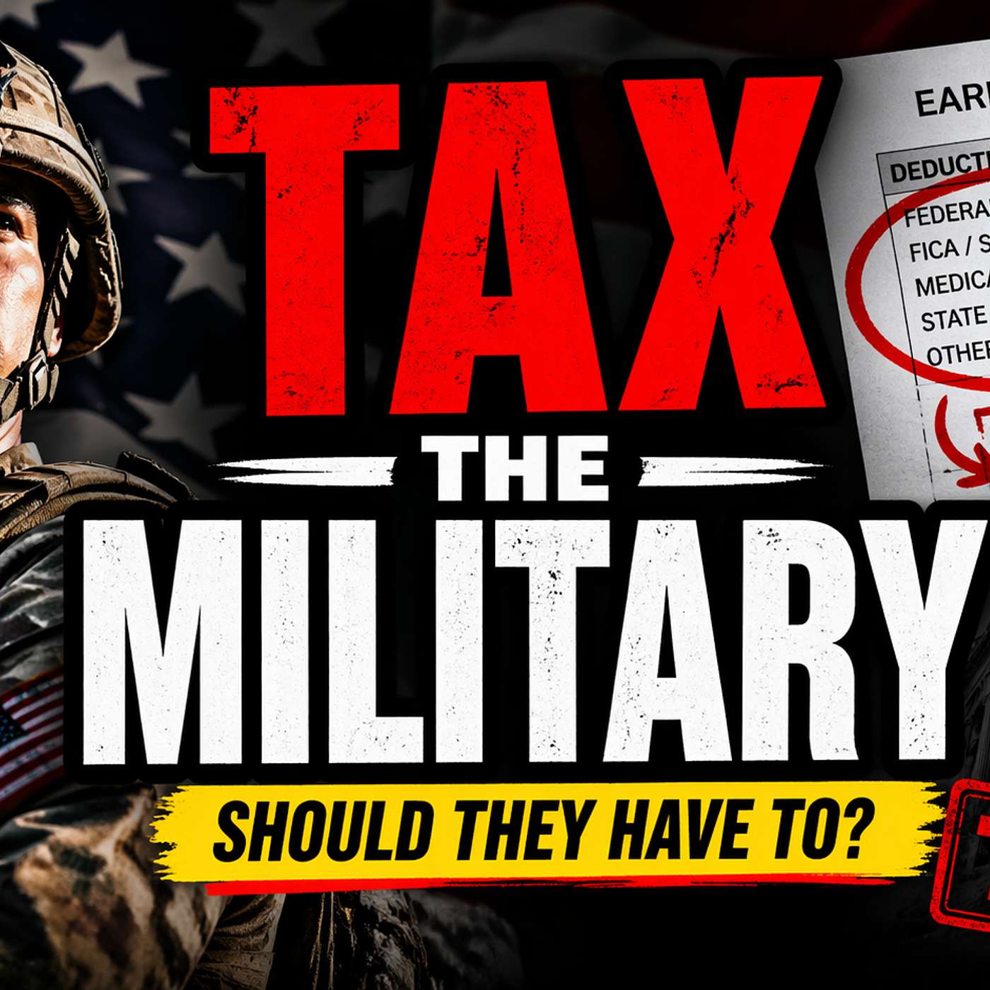 Should Military Members Pay Taxes? (The 1% Debate) episode artwork