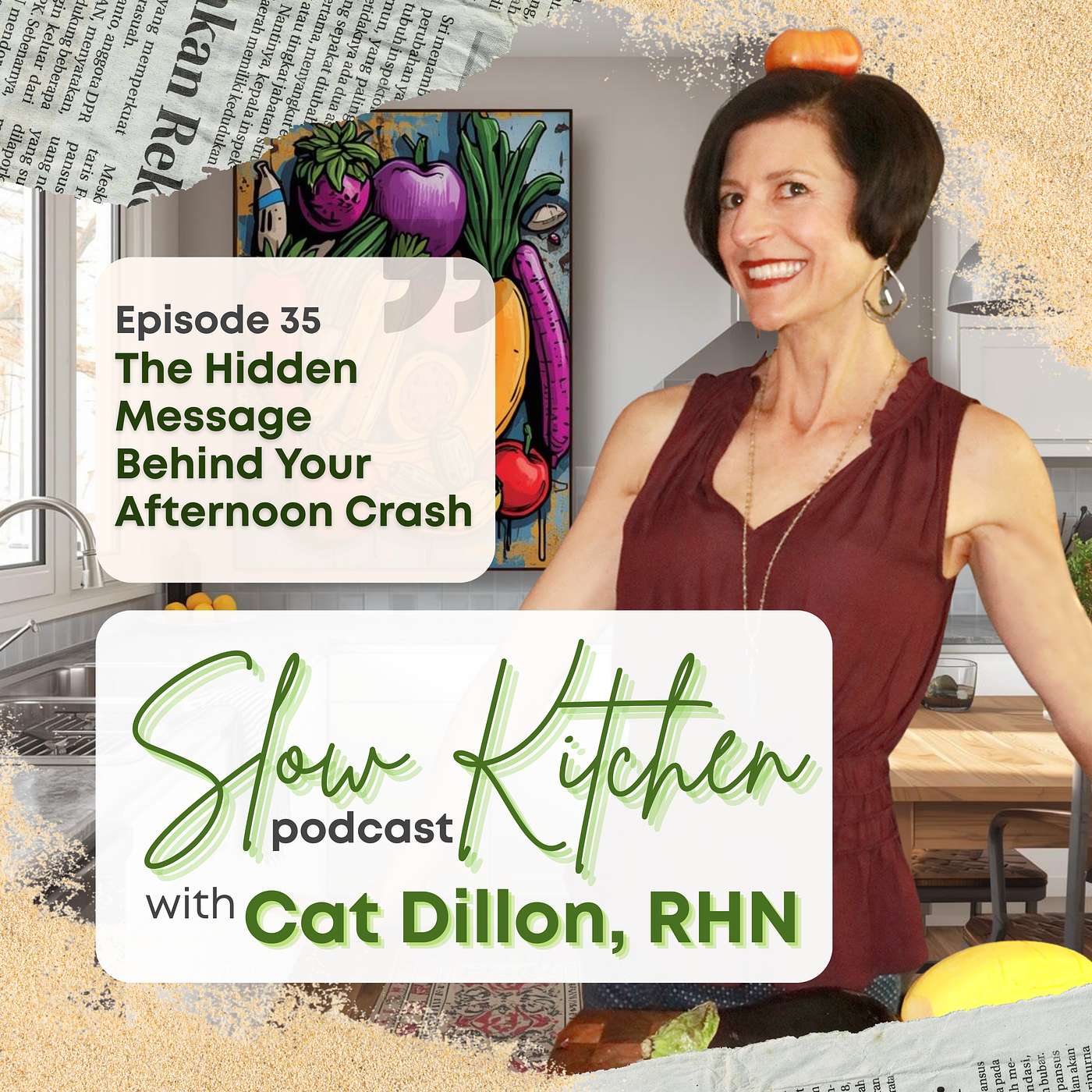 Episode 35: "The Hidden Message Behind Your Afternoon Crash" episode artwork