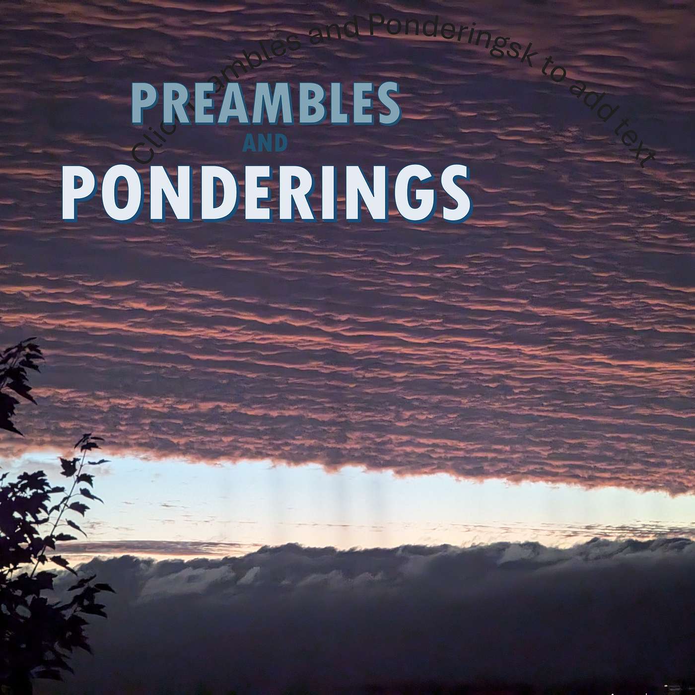 Ponderings - Why Church?