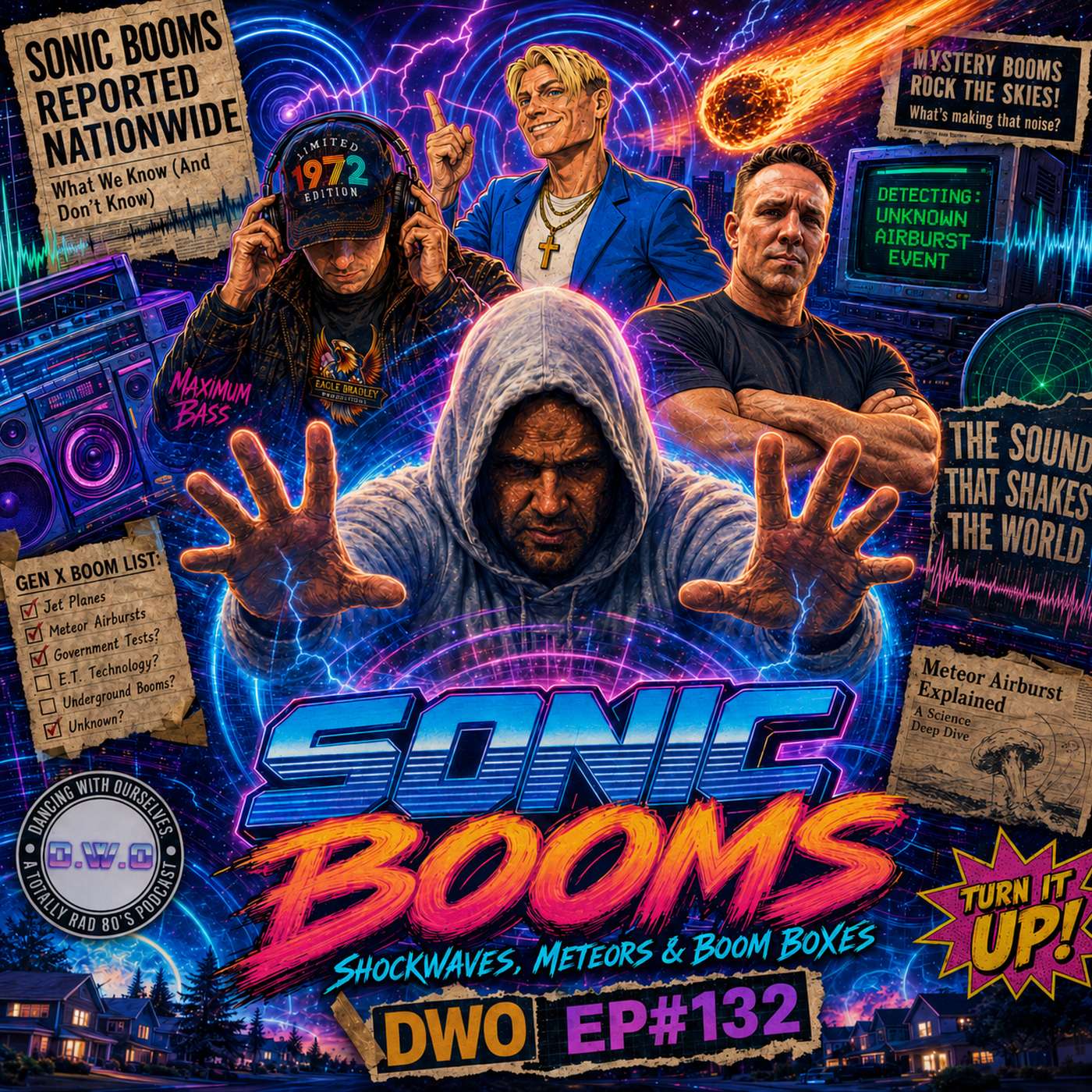 #132 — Sonic Booms: Shockwaves, Meteors & Boom Boxes episode artwork