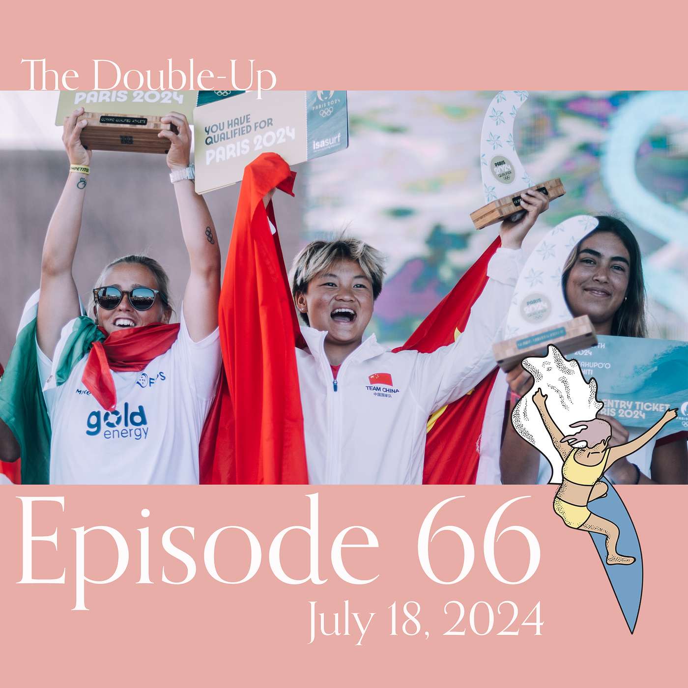 Episode 66: Previewing the Paris 2024 Olympic Games and the 2024 WSL Longboard Tour