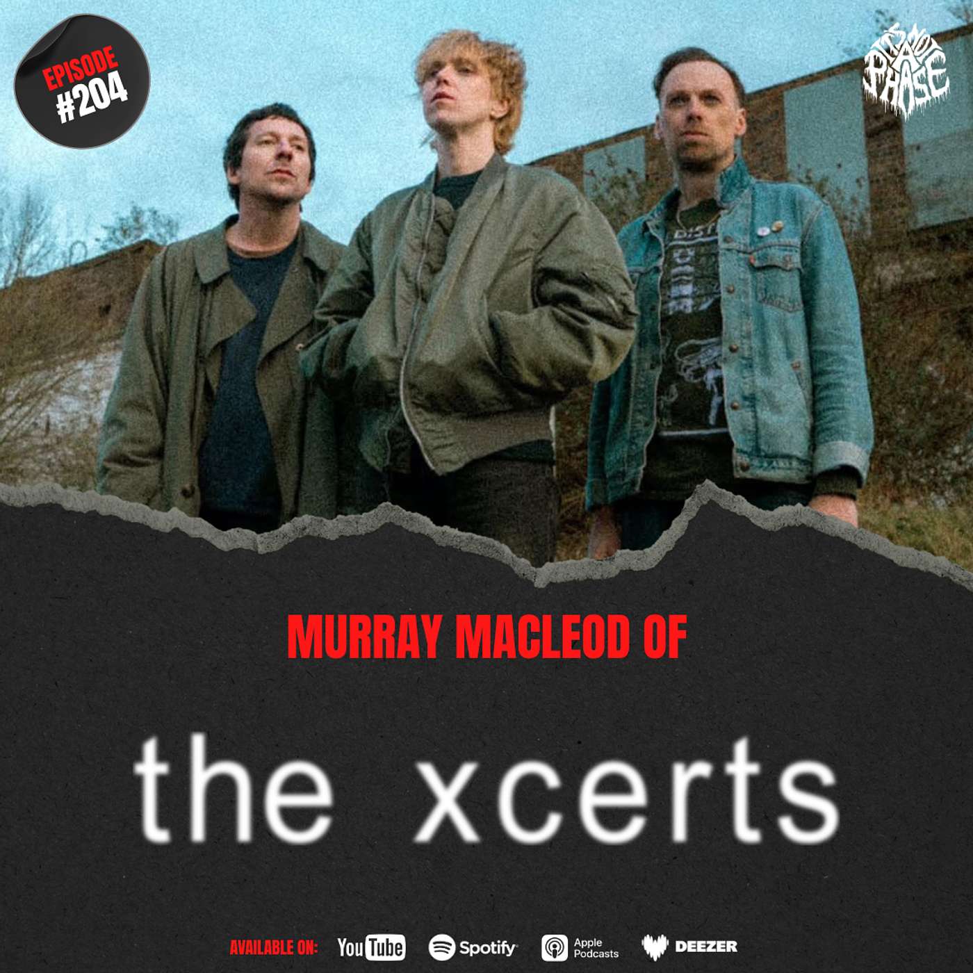 EP #204 - Murray Macleod (The Xcerts / Cold Crows Dead) episode artwork