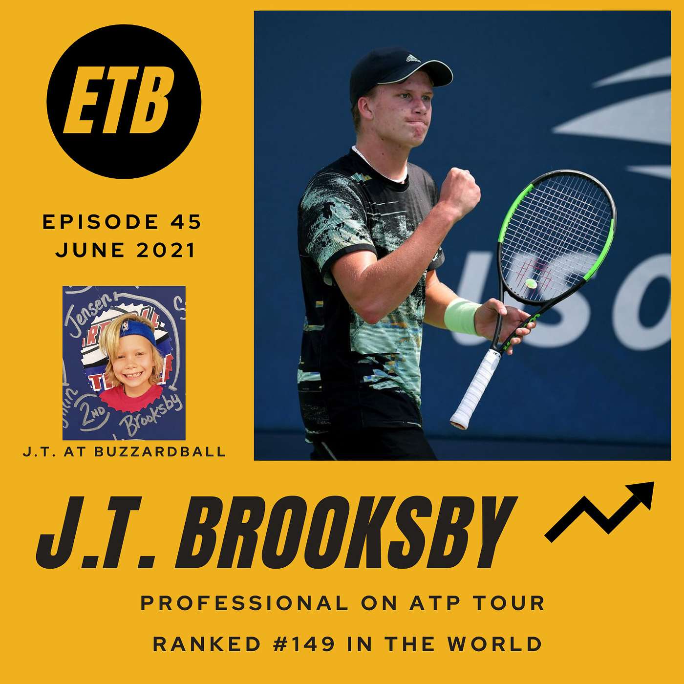 NO. 45 -- J.T. BROOKSBY -- Professional Tennis Player on ATP Tour