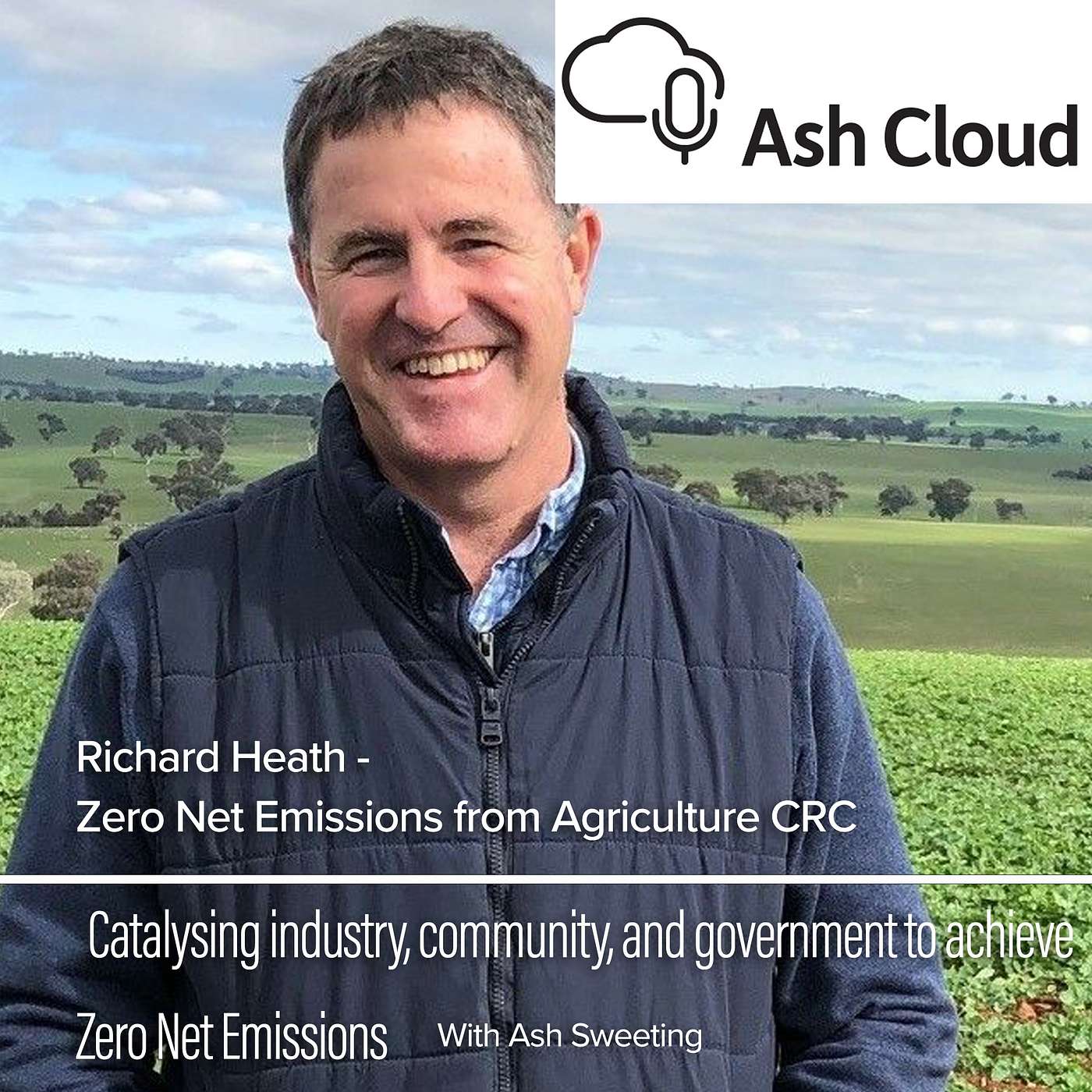 ASH CLOUD - Catalysing industry, community, and government to achieve Zero Net Emissions with Richard Health - Zero Net Emissions from Agriculture CRC