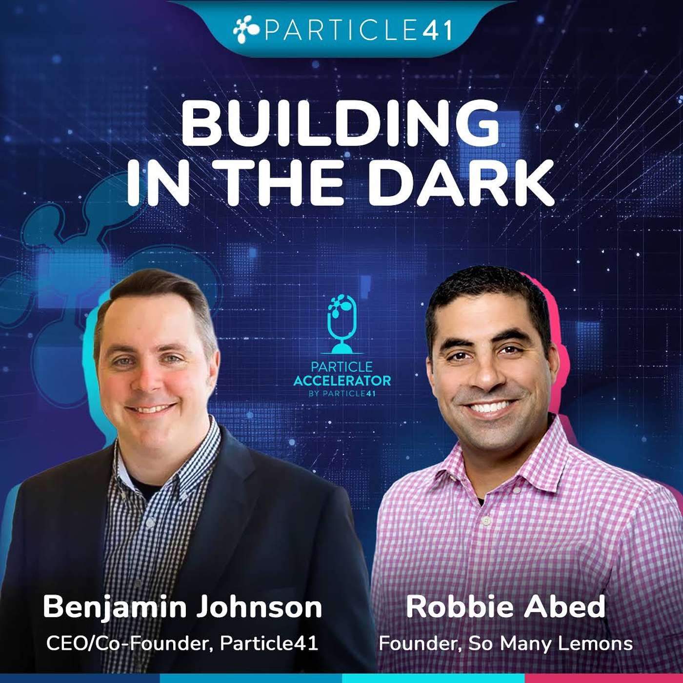 Building in the Dark | Robbie Abed episode artwork