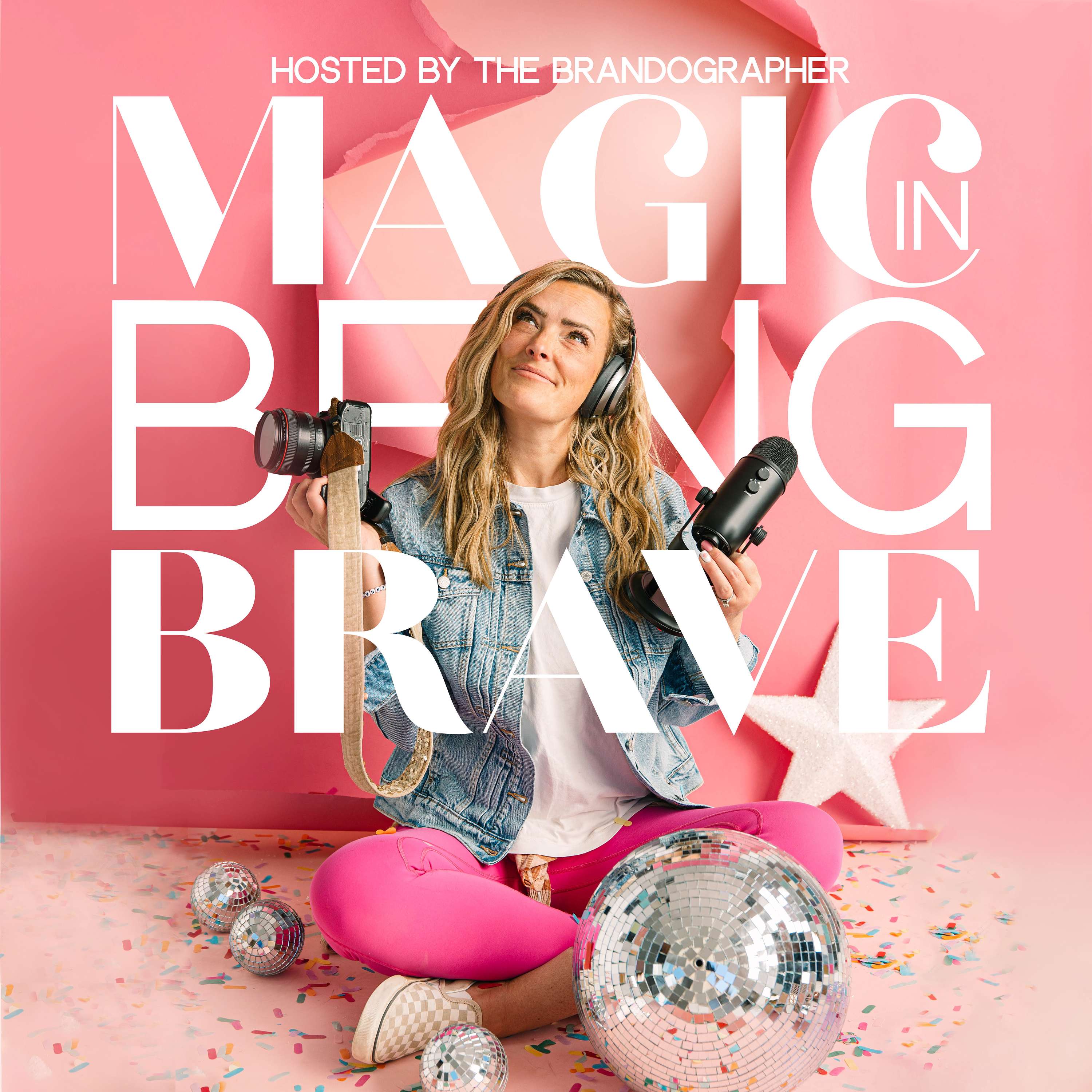 Magic in Being Brave podcast artwork