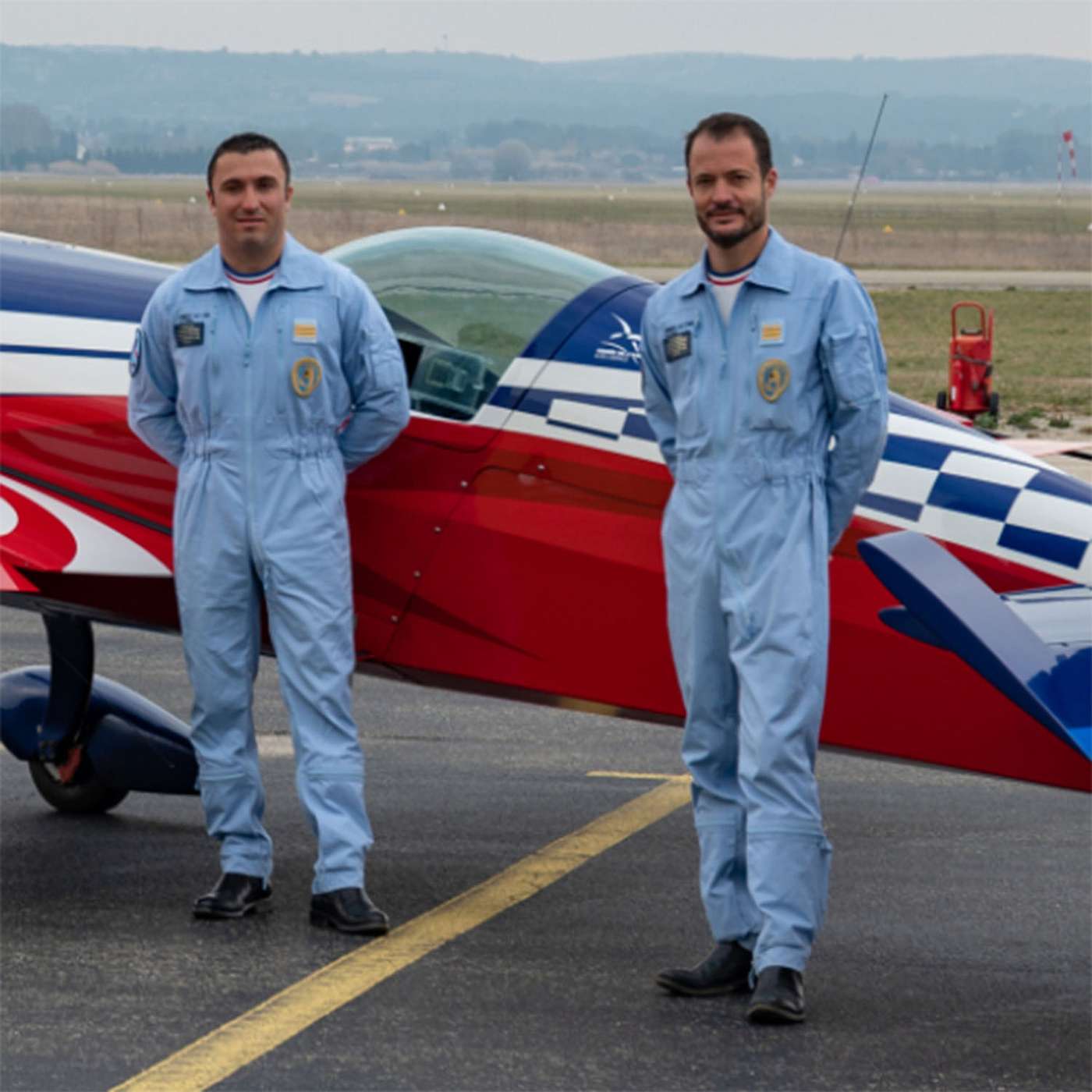 Entretien avec Florent Oddon et Victor Lalloué, capitaines, membres de l'équipe de voltige de l'armée de l'air et de l'espace (EVAAE)