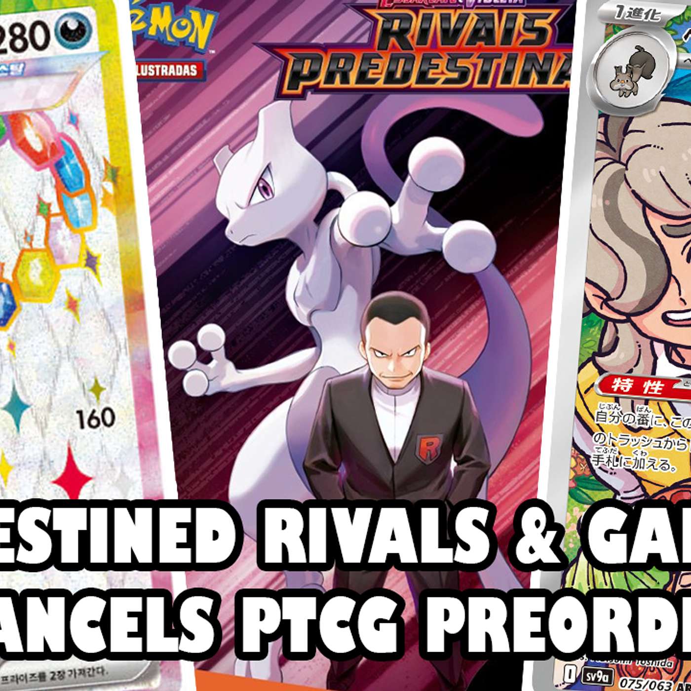 "Destined Rivals" is Our Team Rocket Set, GameStop Discontinues Pokemon TCG Preorders!