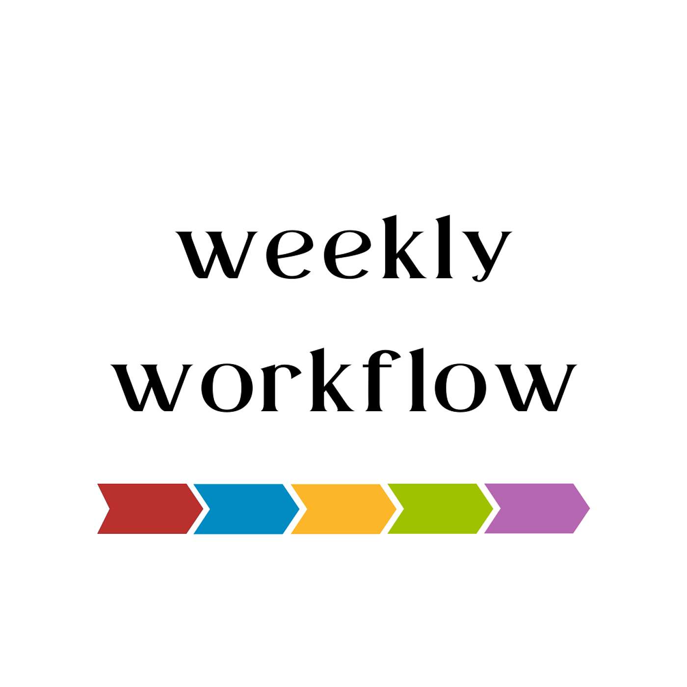 Weekly Workflow
