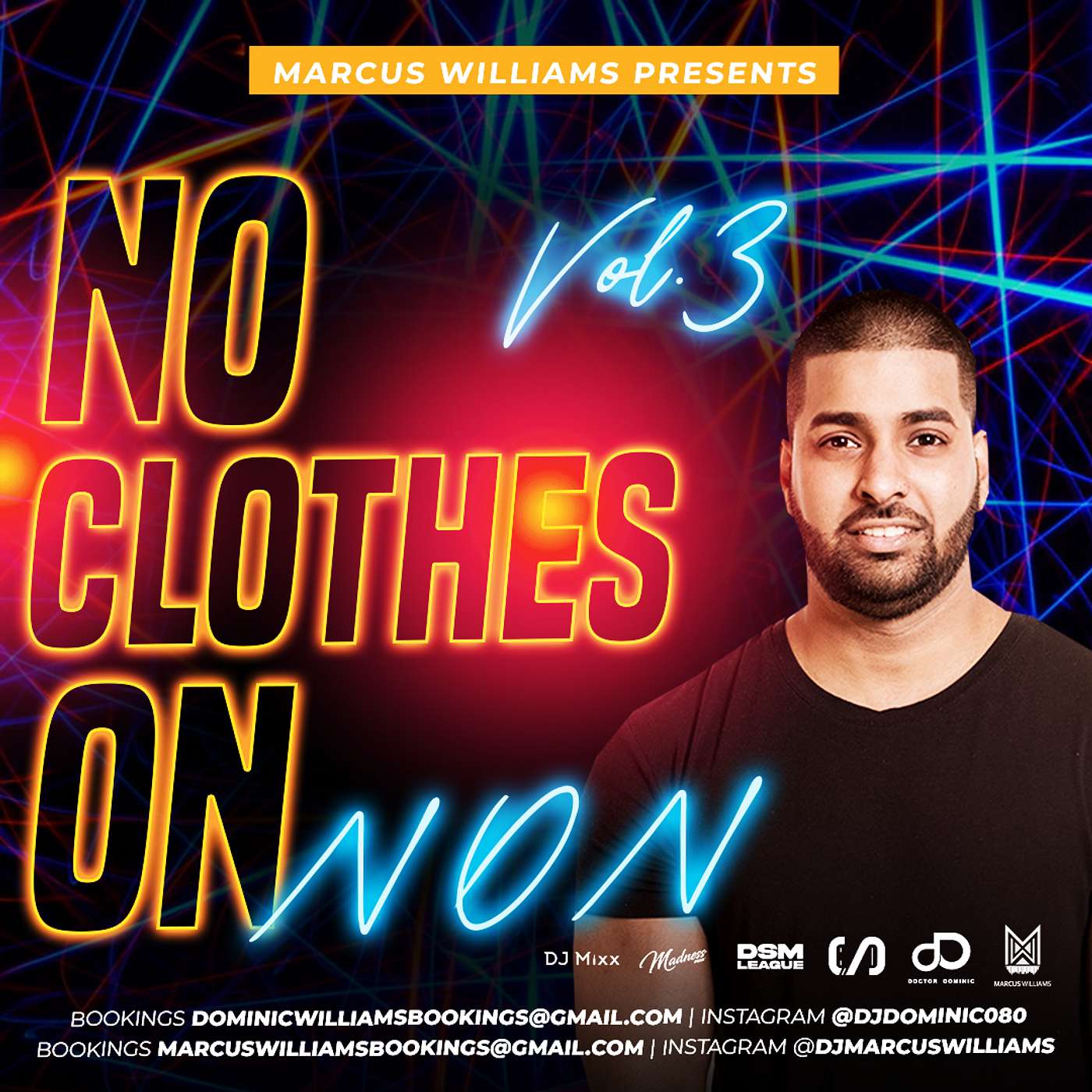 No Clothes On (New Swing 2024) Vol. 3 - Varioius Artists Mixed By Marcus Williams