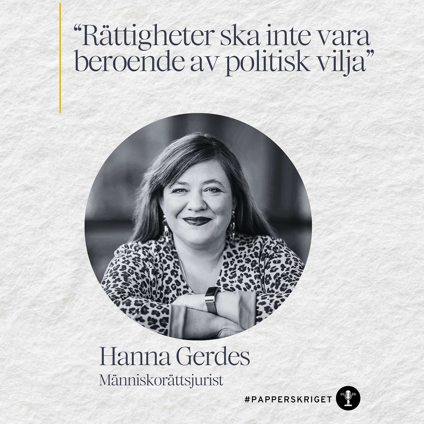 10. Hanna Gerdes - Rättigheter ska inte vara beroende av politisk vilja episode artwork
