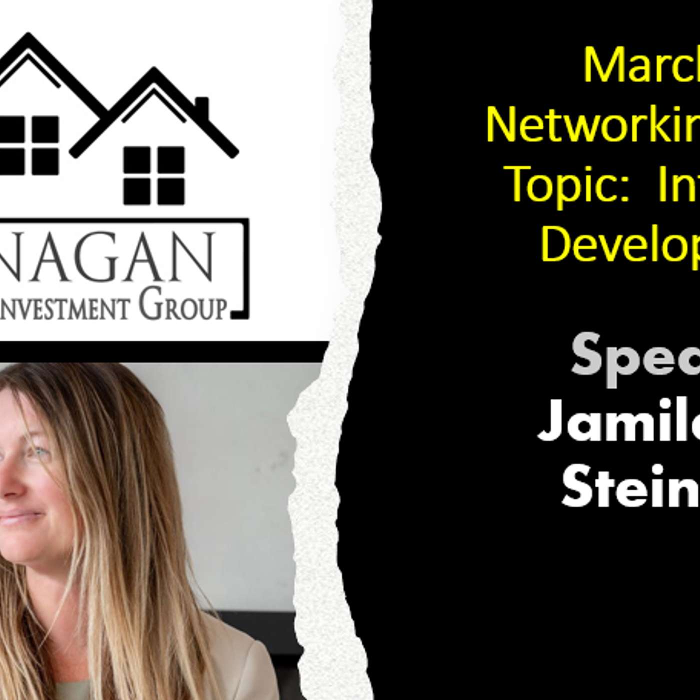 OREIG March 2025 Event. Topic: Infill Development with VLS Properties and jamila van steinburg episode artwork