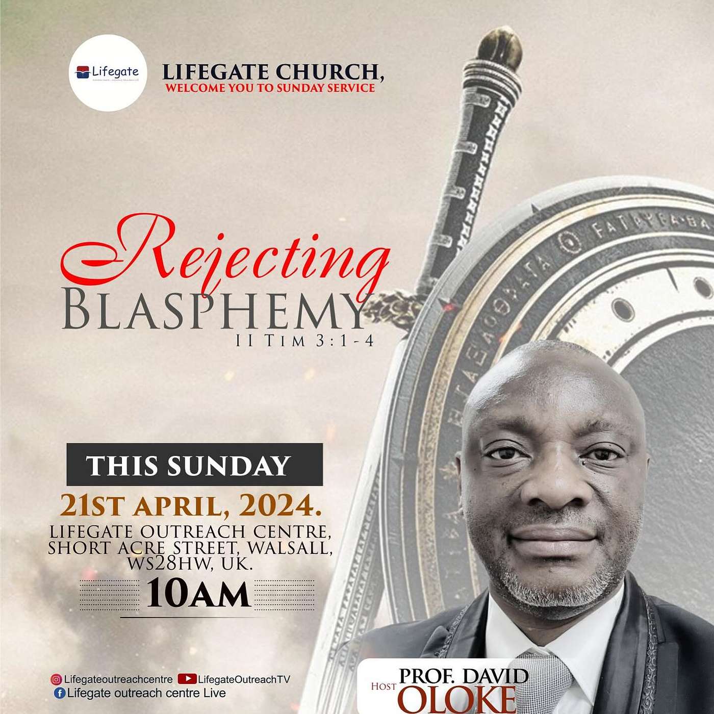 Rejecting Blasphemy - Lifegate Church - 21.4.24 episode artwork