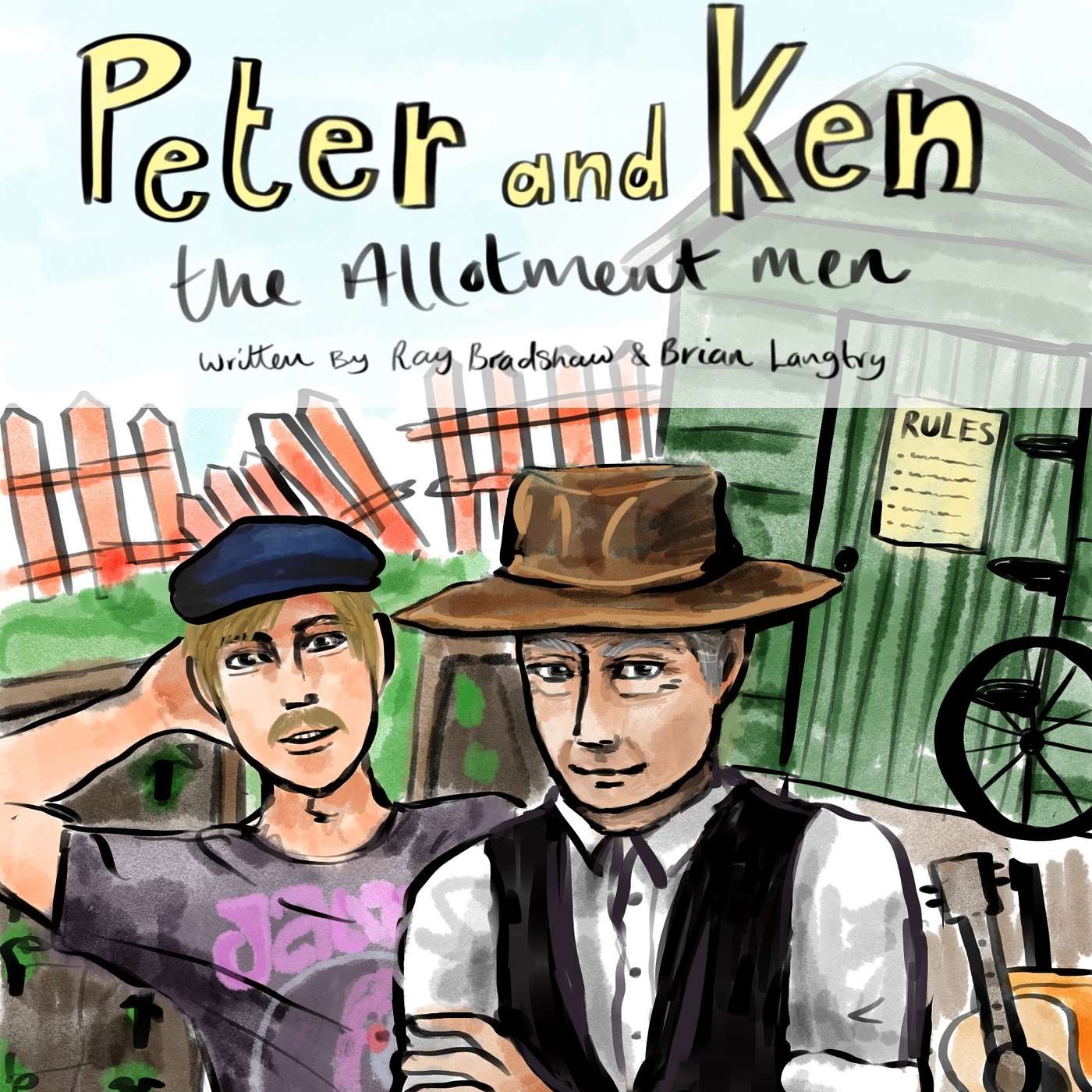 Peter and Ken the Allotment Men