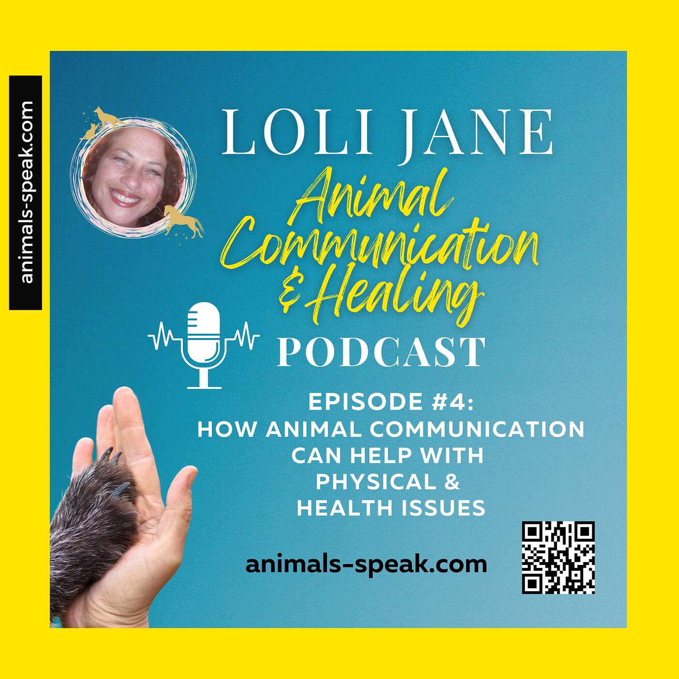 Episode #4: Pet Health Issues? Animal Communication Can Help episode artwork