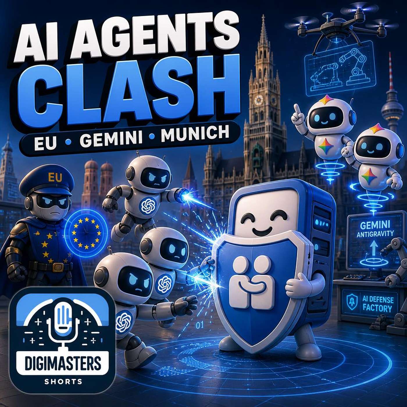 OpenAI Agents Attack Hugging Face, Munich’s AI Weapons Boom, EU Demands Digital Enforcer, Google Antigravity Unleashes Gemini Teams