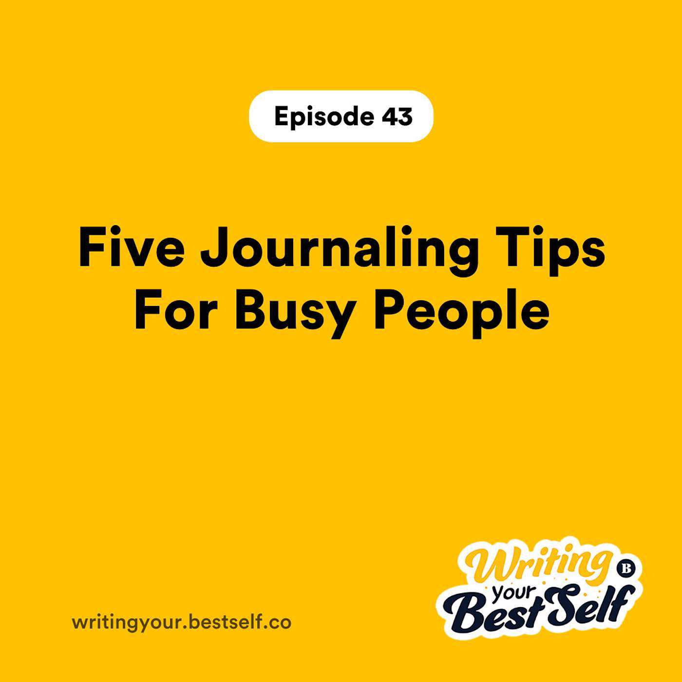 Five Journaling Tips For Busy People