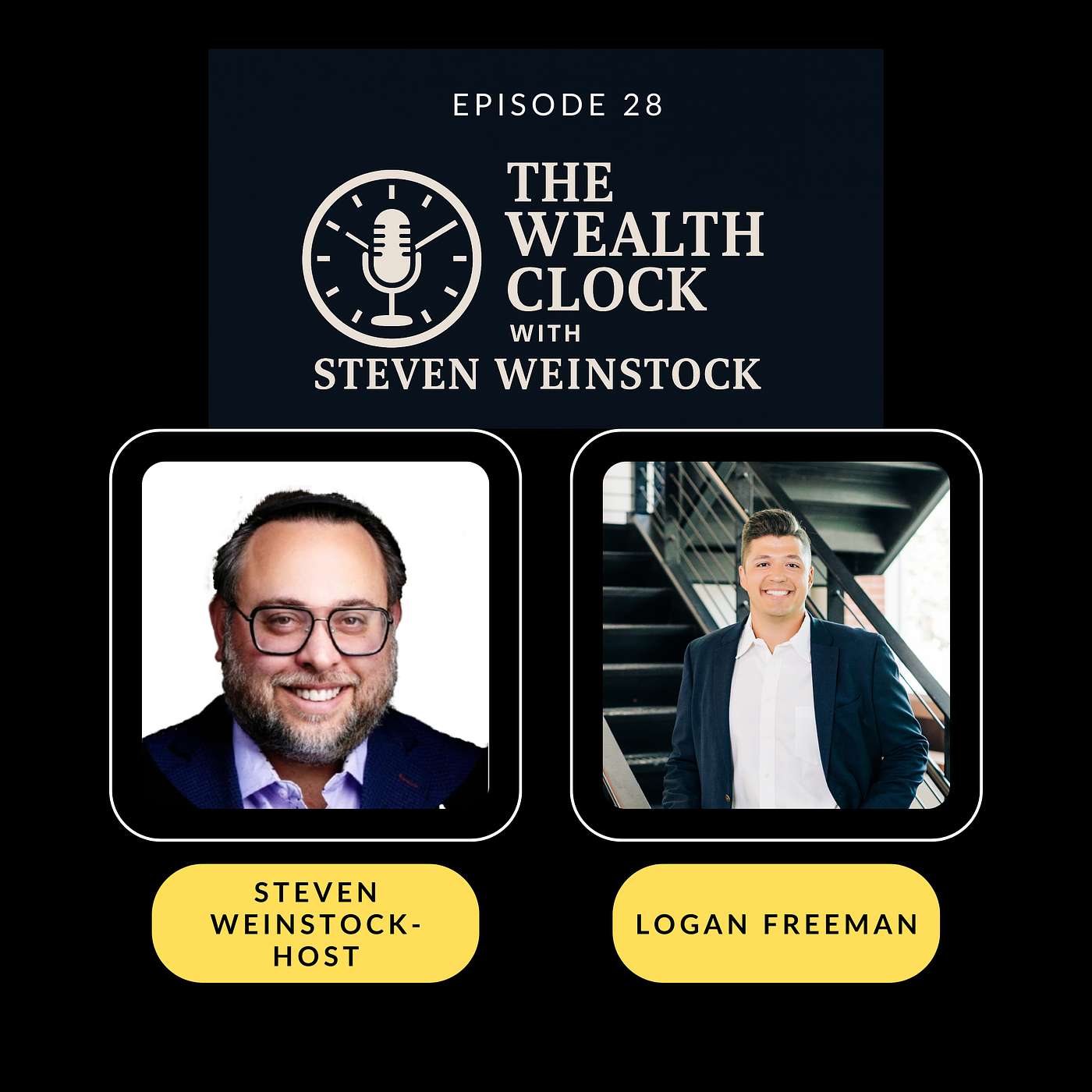 The Wealth Clock Podcast — Real Estate, Passive Income, and Wealth Strategies with Steven Weinstock