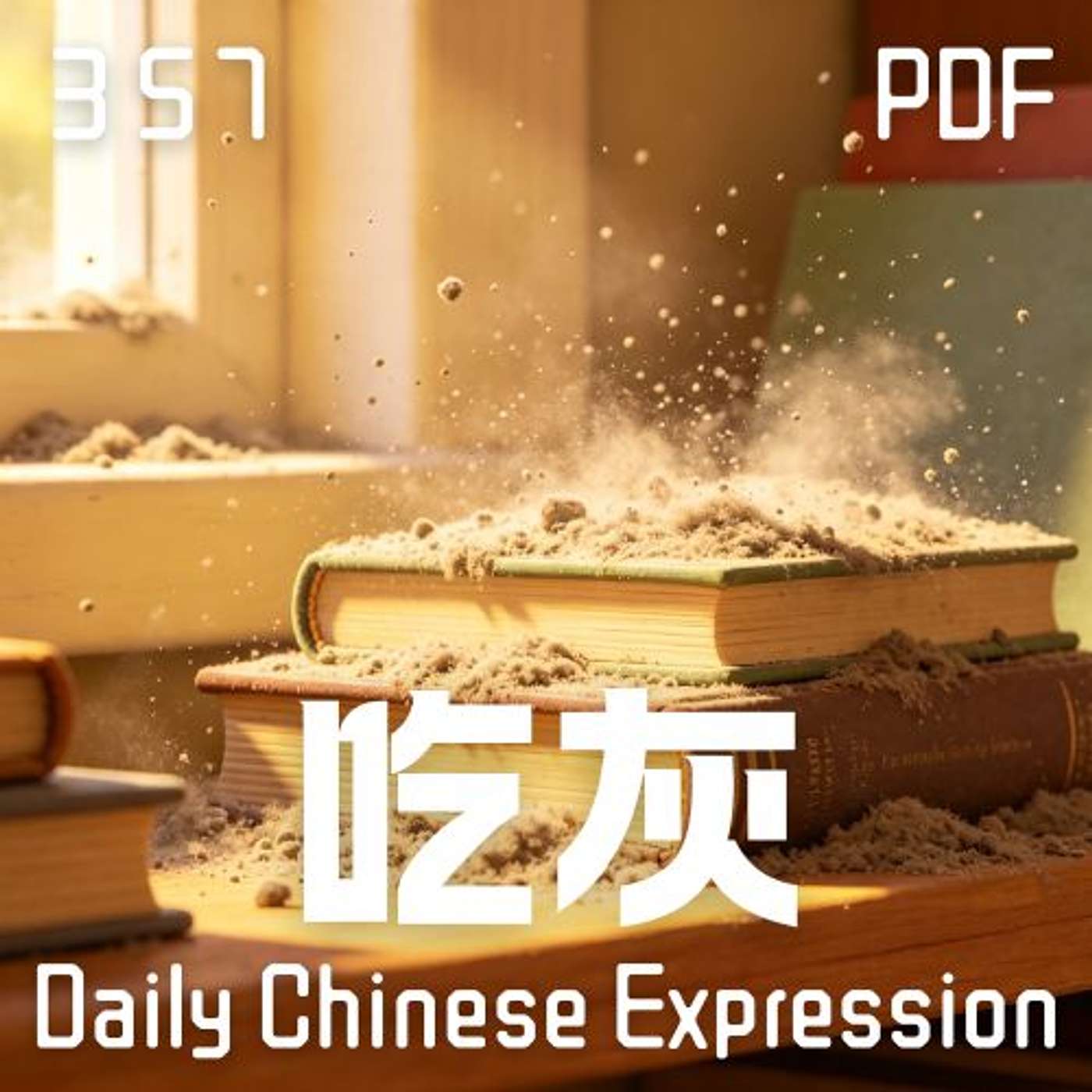 Daily Chinese Expression 357「 吃灰 & 断舍离」 Chinese podcast -Speak Chinese with Da Peng #汉语俗语和习惯用语