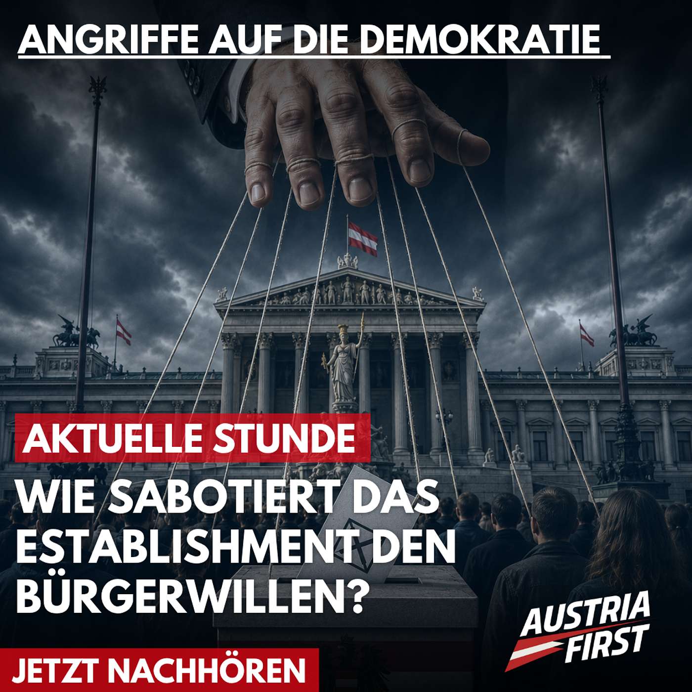 Angriffe auf die Demokratie: Wie sabotiert das Establishment den Bürgerwillen? episode artwork