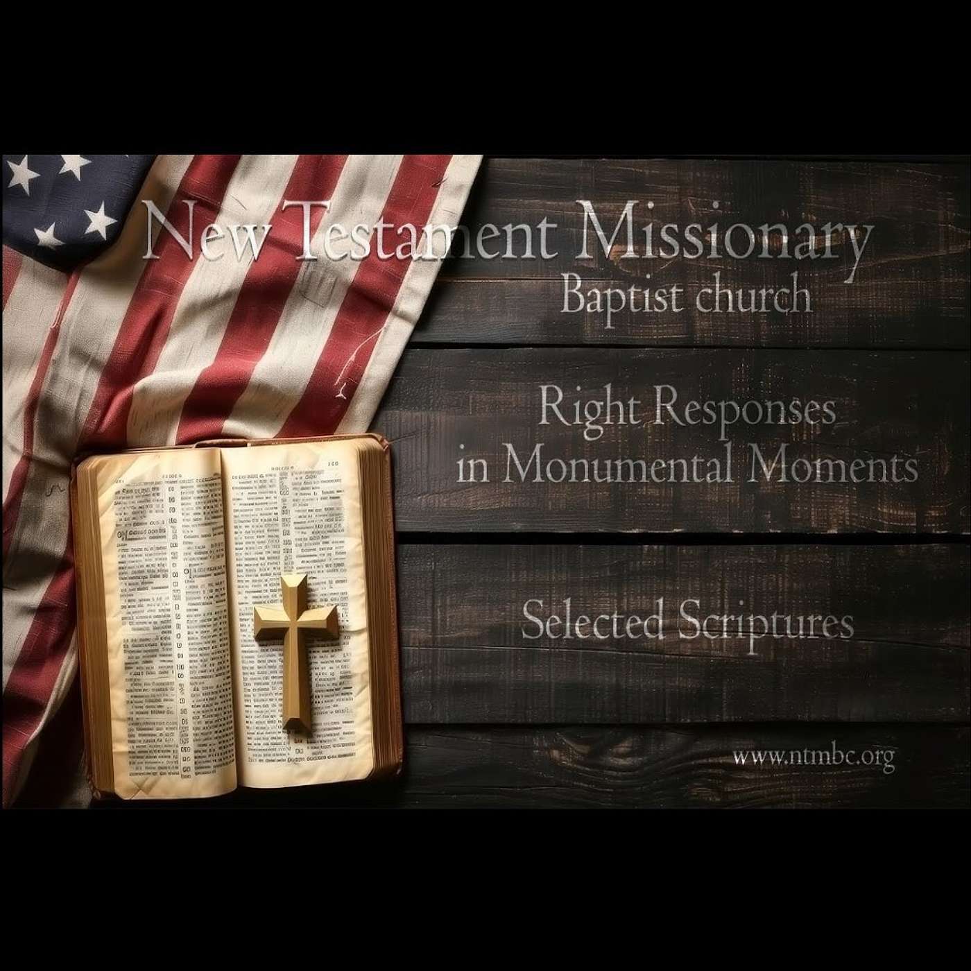 Right Responses in Monumental Moments, Selected Scriptures (Audio)