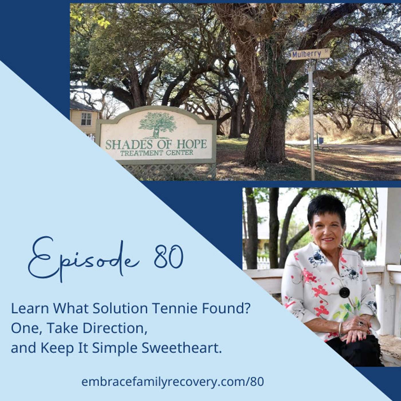 Ep 80 - Learn What Solution Tennie Found? One, Take Direction, and Keep It Simple Sweetheart!