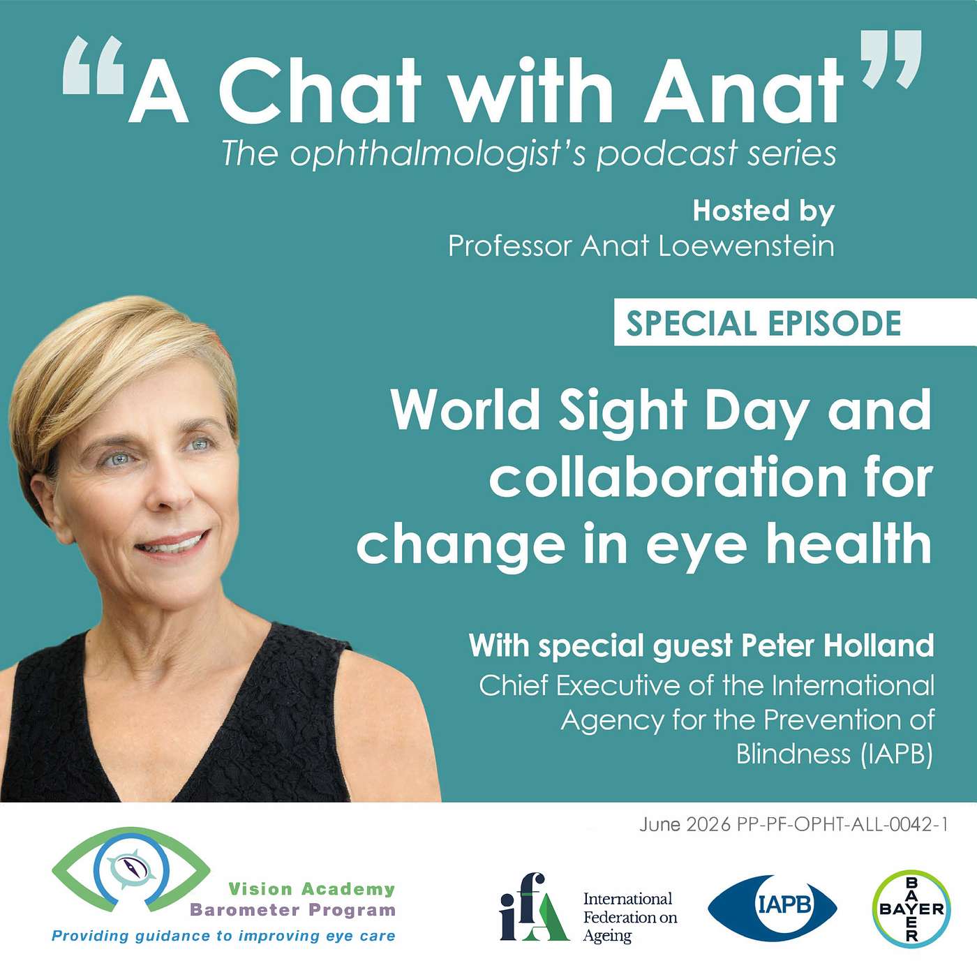 World Sight Day and collaboration for change in eye health episode artwork