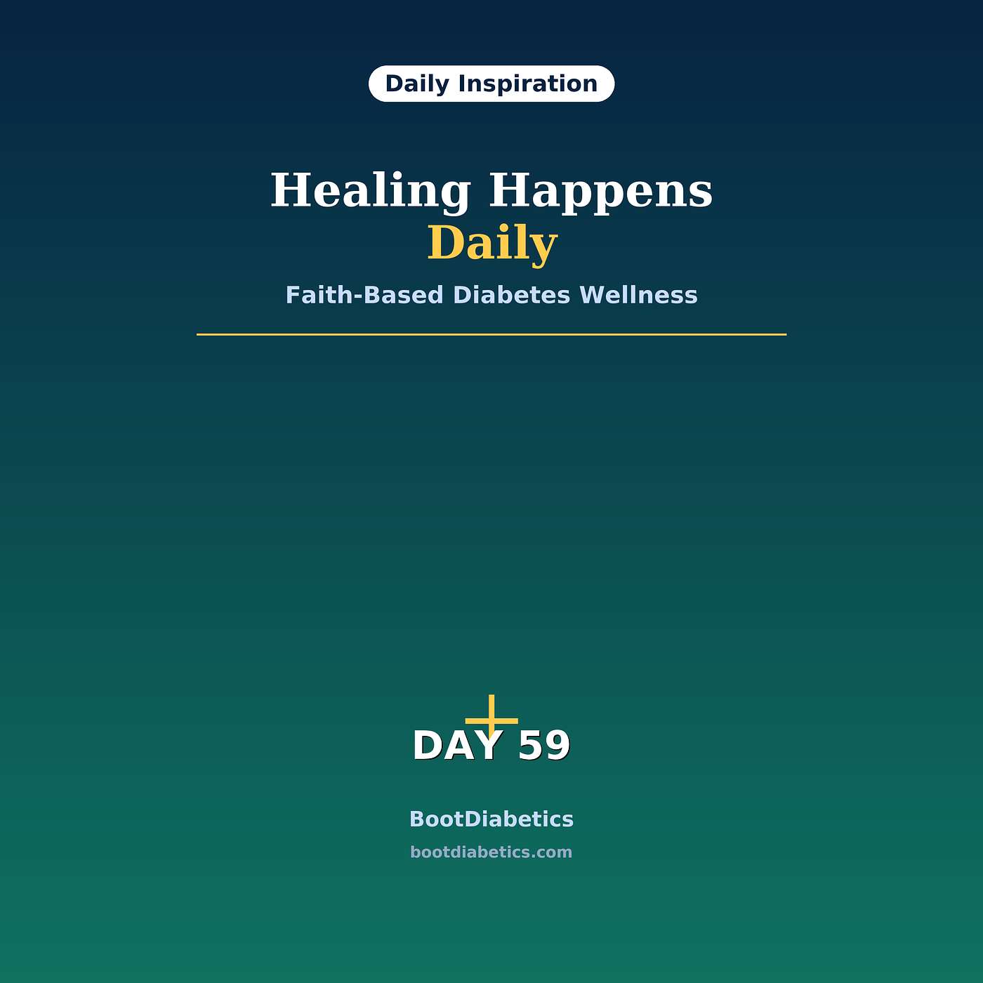 Day 59 — Testimony Time | Healing Happens Daily episode artwork