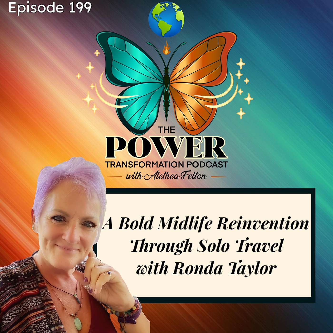 A Bold Midlife Reinvention Through Solo Travel with Ronda Taylor episode artwork