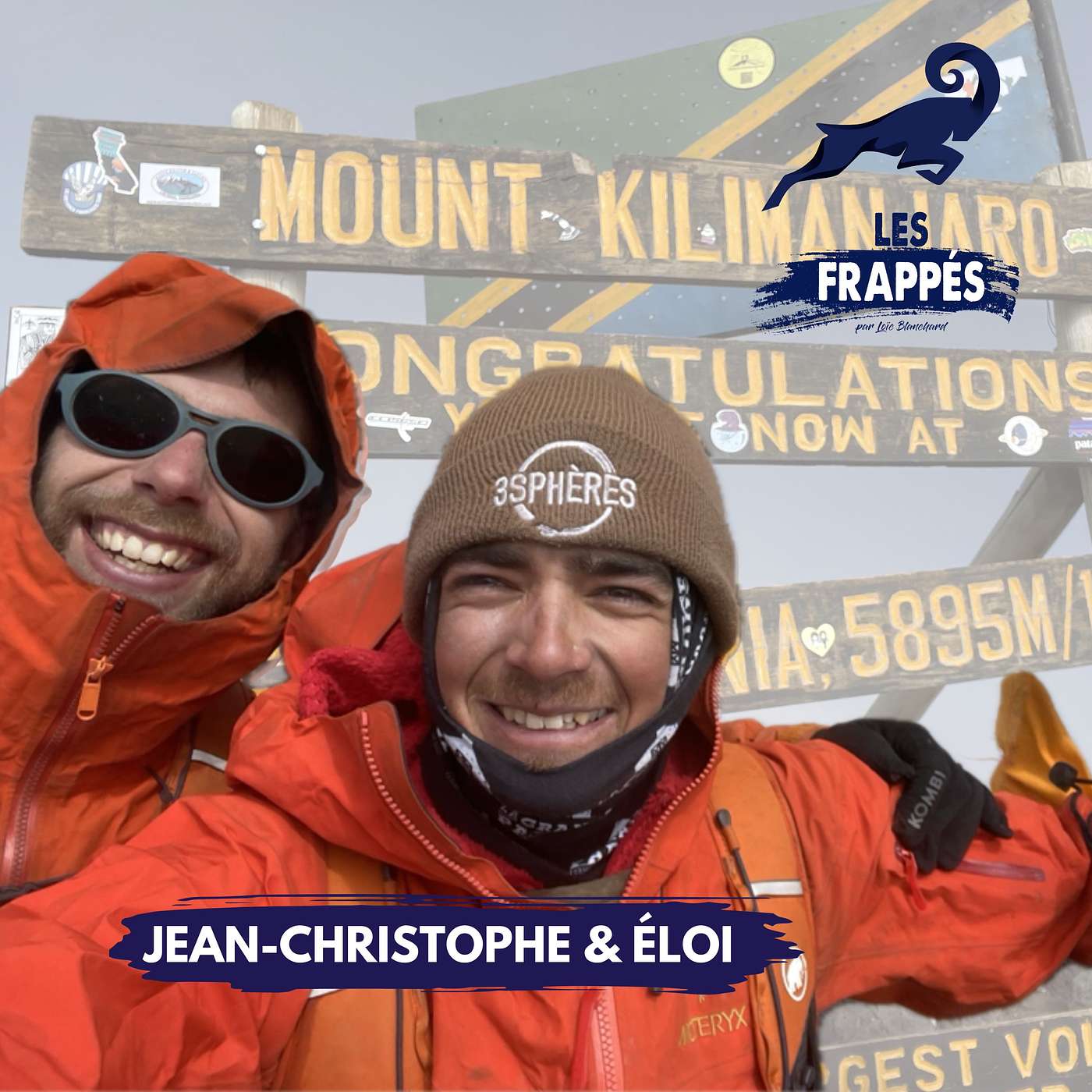 Gravir les 5 plus hauts sommets 🏔️ de chaque continent à la force des jambes, avec Jean-Christophe & Éloi