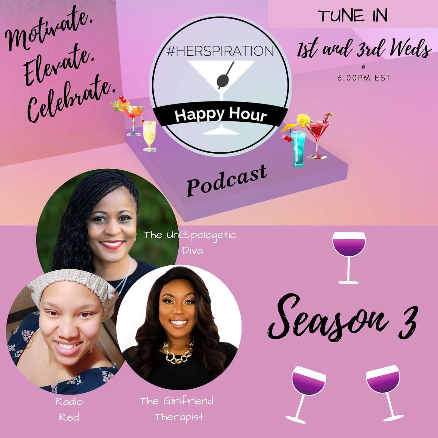 Herspiration Happy Hour Season 3, Episode 11, Does SiZe Matter? episode artwork