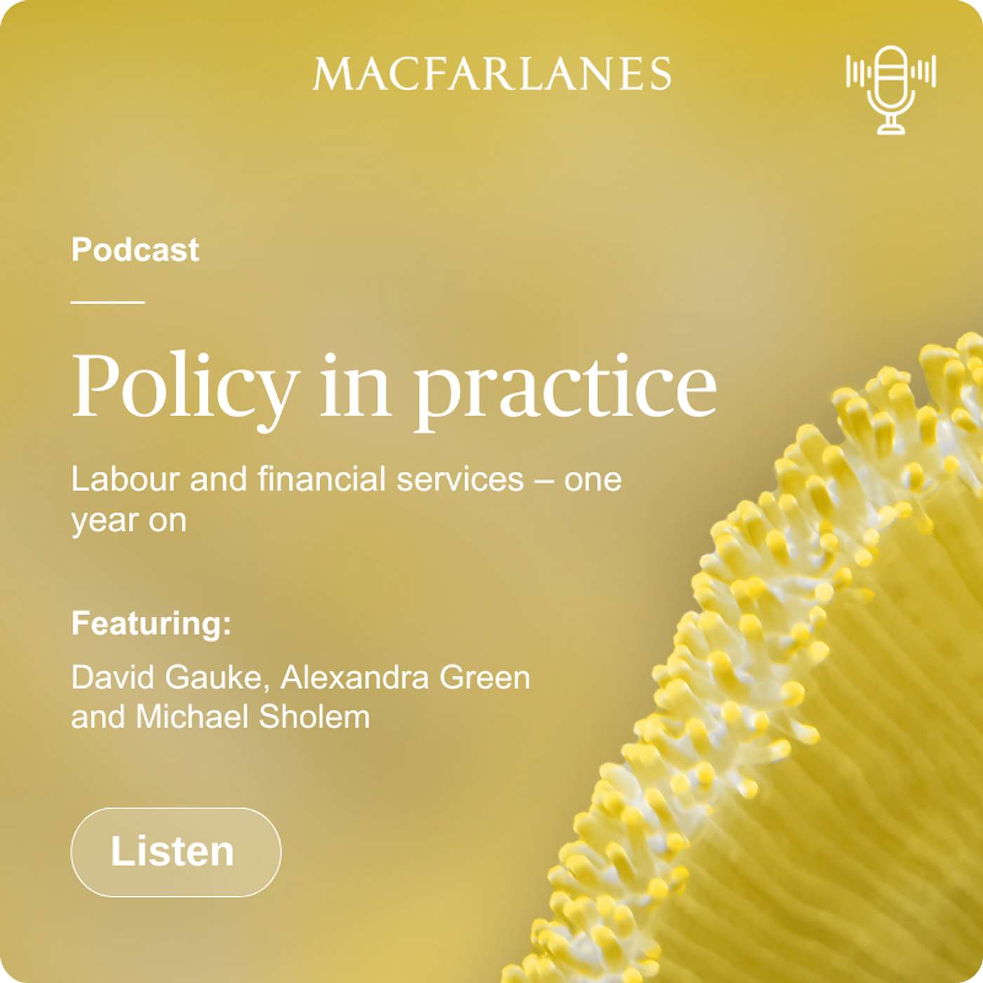 The Macfarlanes Podcast