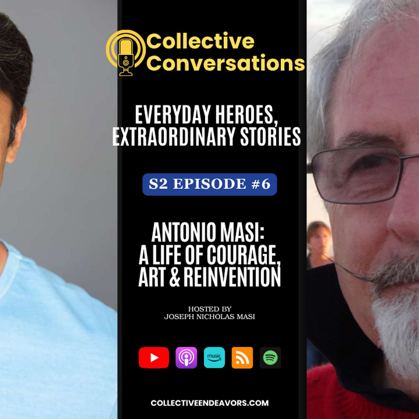 Antonio Masi: A Life of Courage, Art, and Reinvention episode artwork