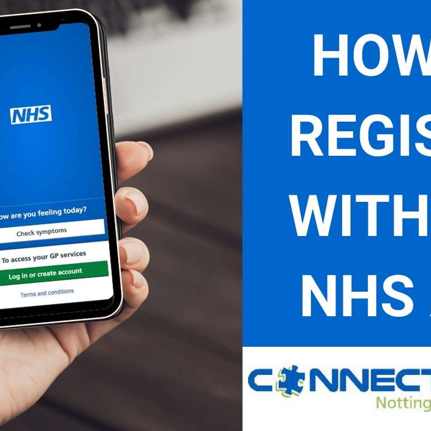 Register with the NHS app