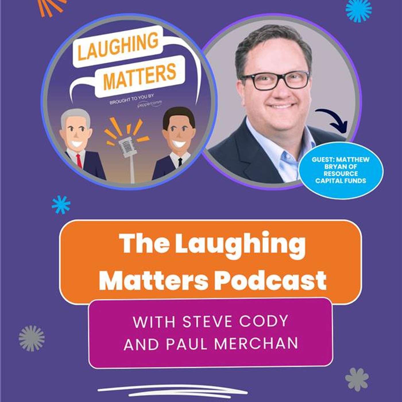 Episode 40: How to Focus on Your “A” Laughs on the Mic and in the Office: Matthew Bryan, Resource Capital Funds