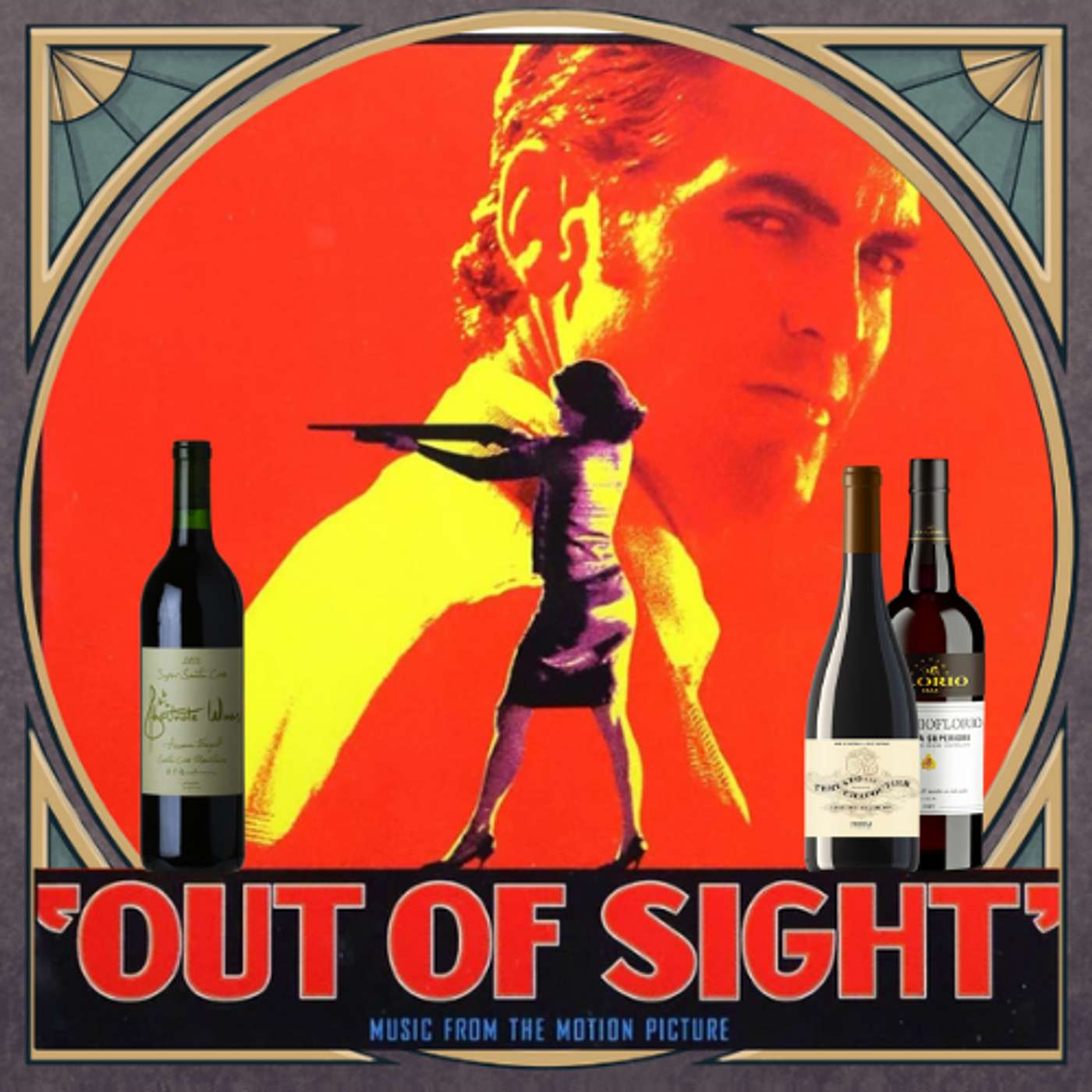 Wine and OUT OF SIGHT (1998) with Lauren Smerkanich and Kevin A. Rice