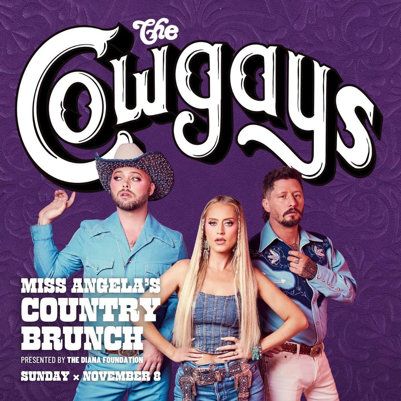 August 12th - The Dianas talk History and bring in the COWGAYS! episode artwork