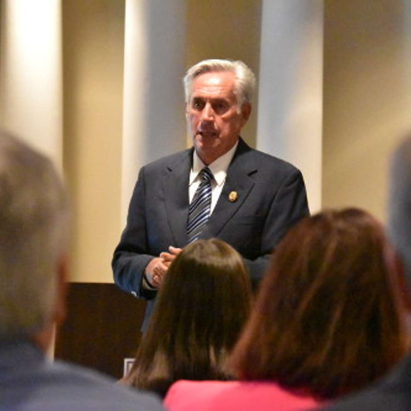 Supreme Court Justice Jimmy Genovese outlines his vision for Northwestern State University episode artwork