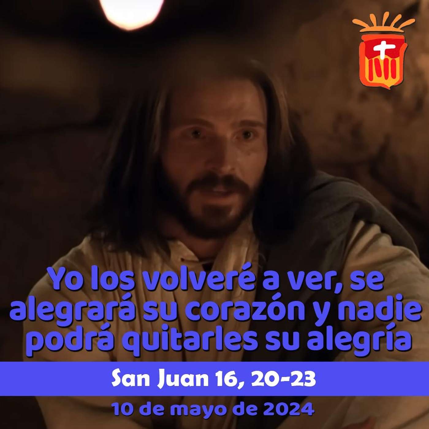 2024-05-10 San Juan 16, 20-23a: Viernes VI Pascua.